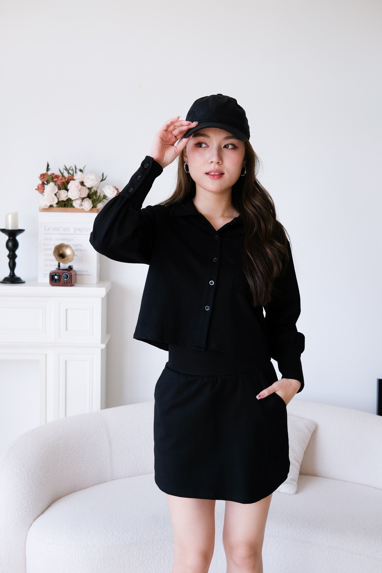 Denise Lounge Set (Black)