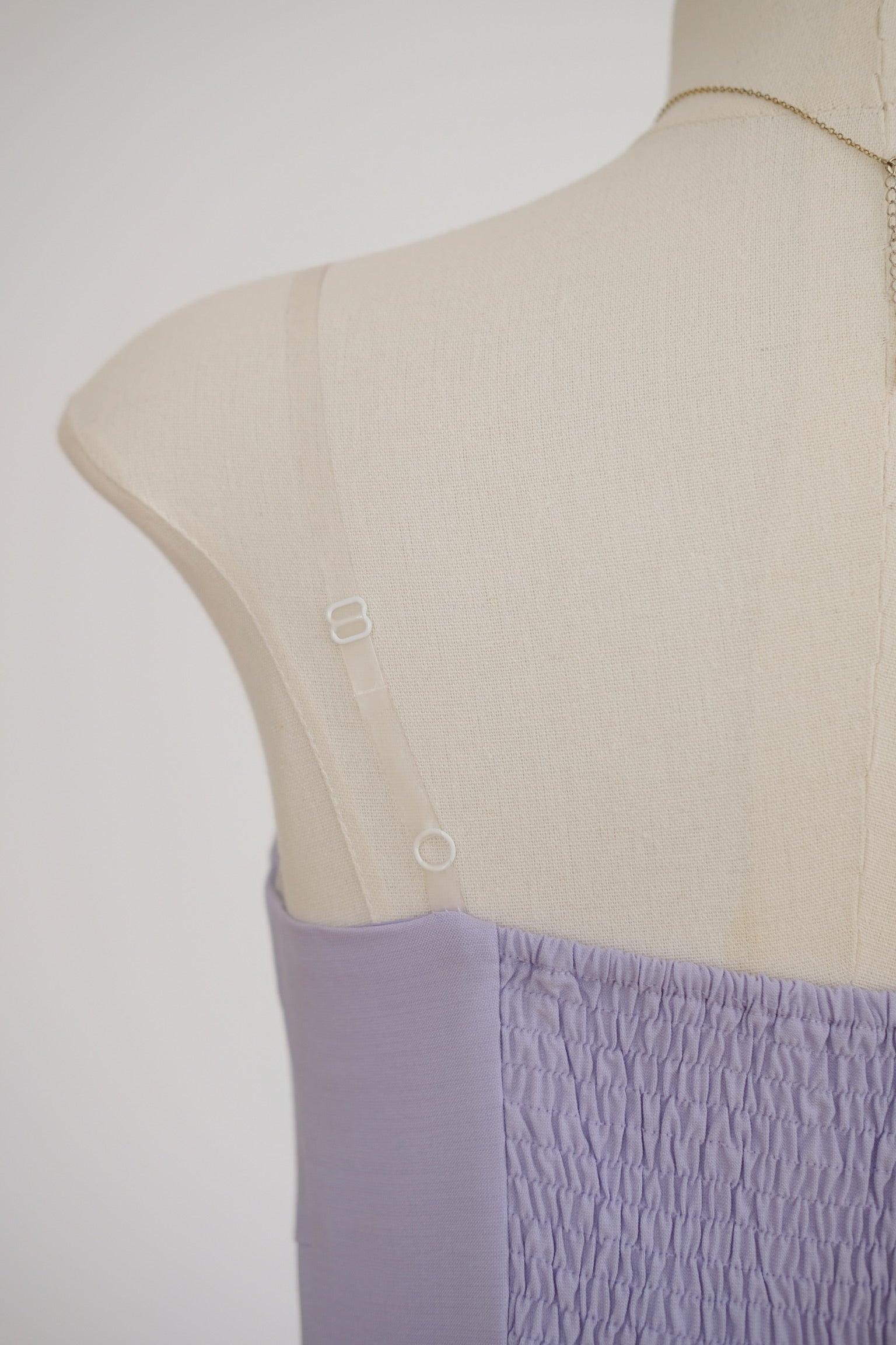 Lavendar Tiered Midaxi Dress