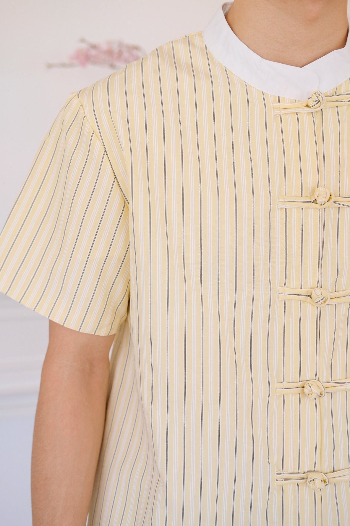 Jon Striped Samfu (Yellow)