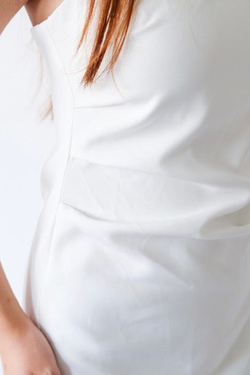 White Tube Mini Dress