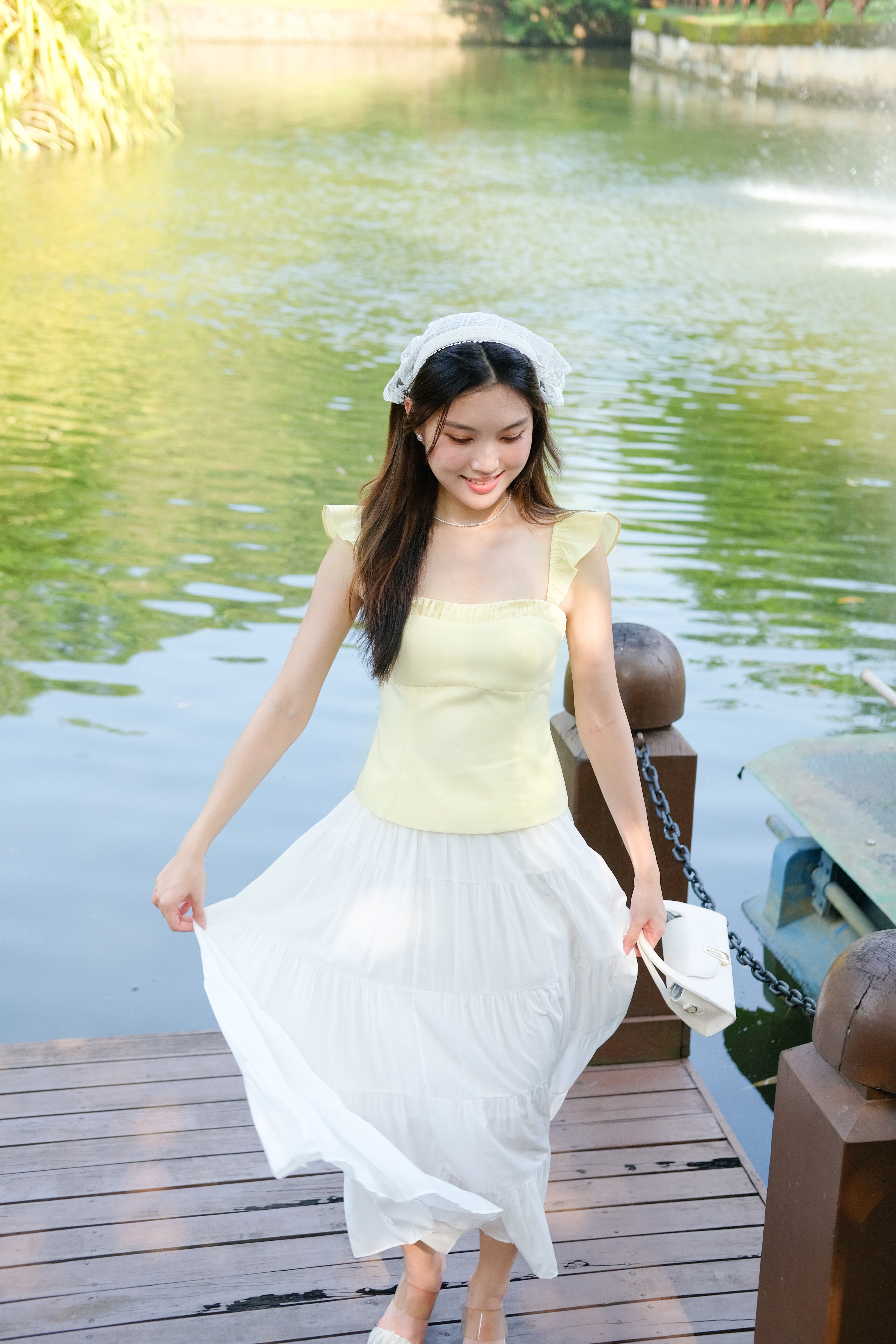 Ruffle Straps (Buttermilk Yellow)