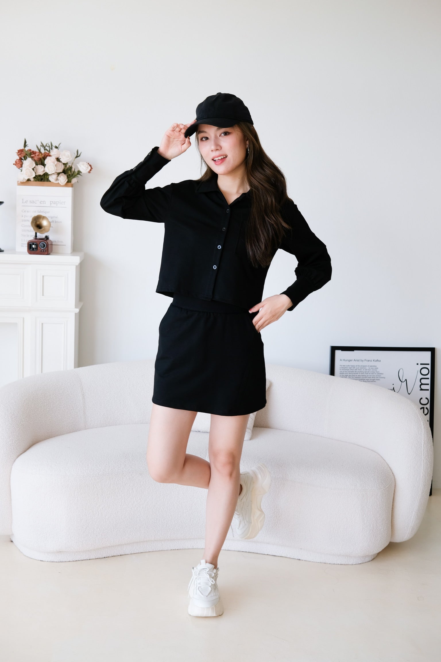 Denise Lounge Set (Black)