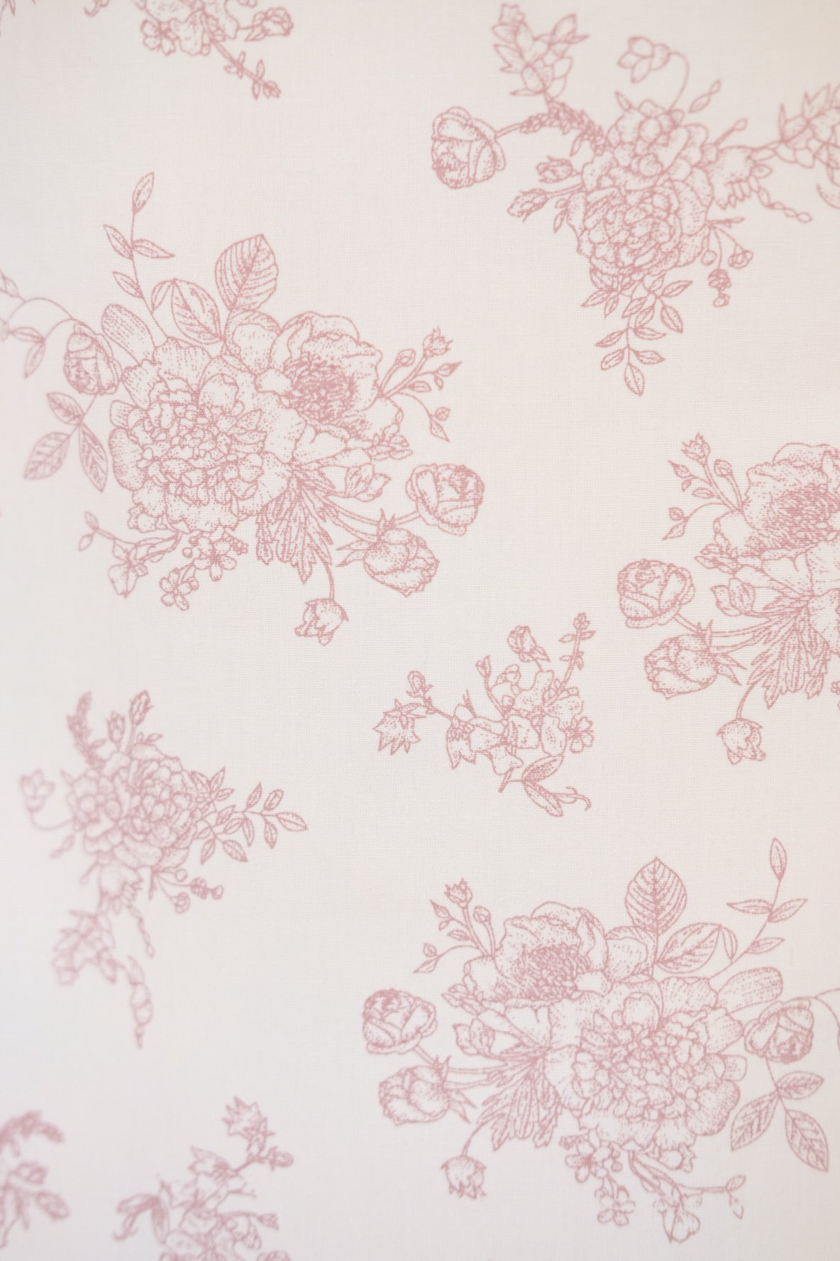 Nathania Floral Tube Padded Maxi Dress (Pale Red)