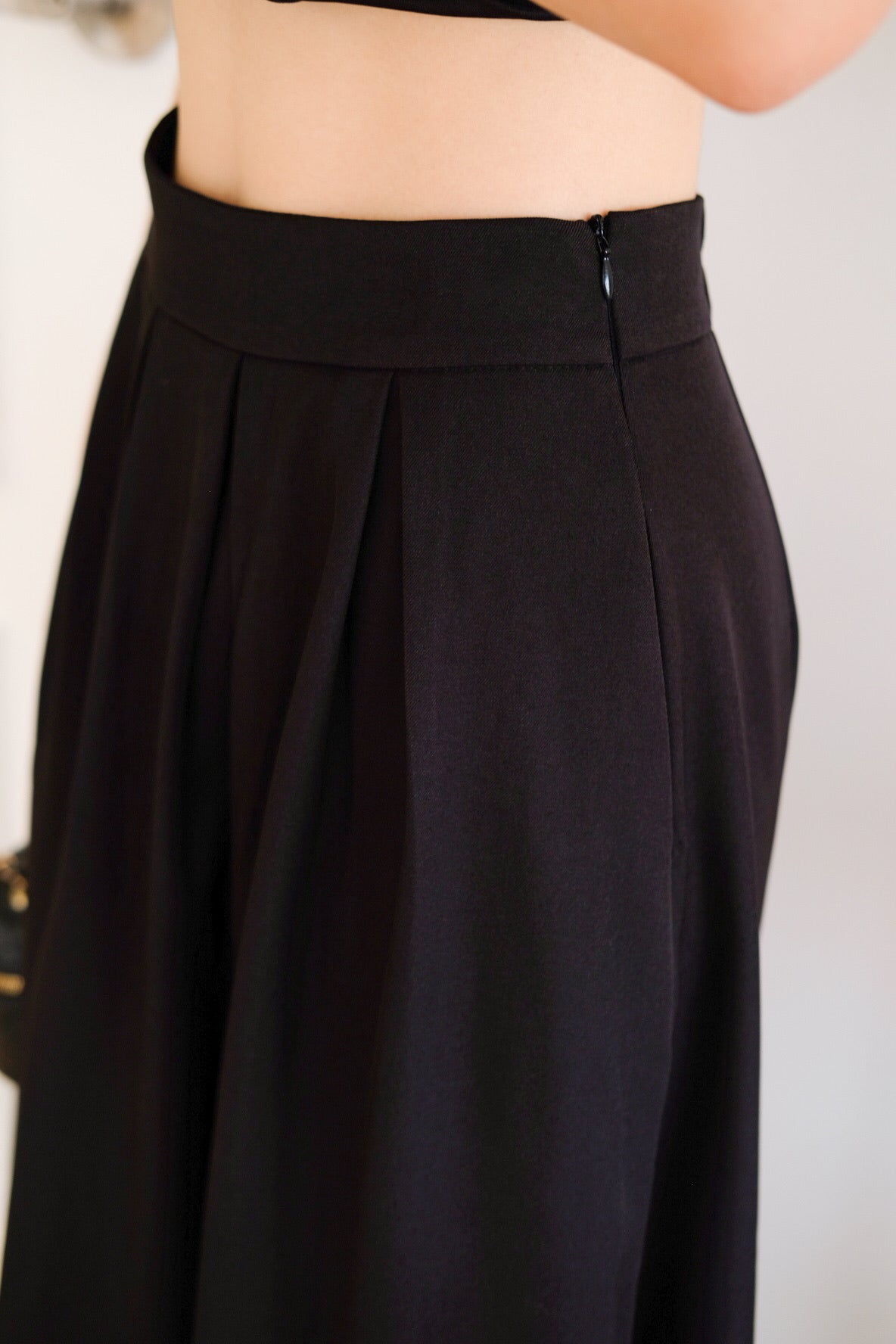 Agnes Halter Maxi Set (Black)