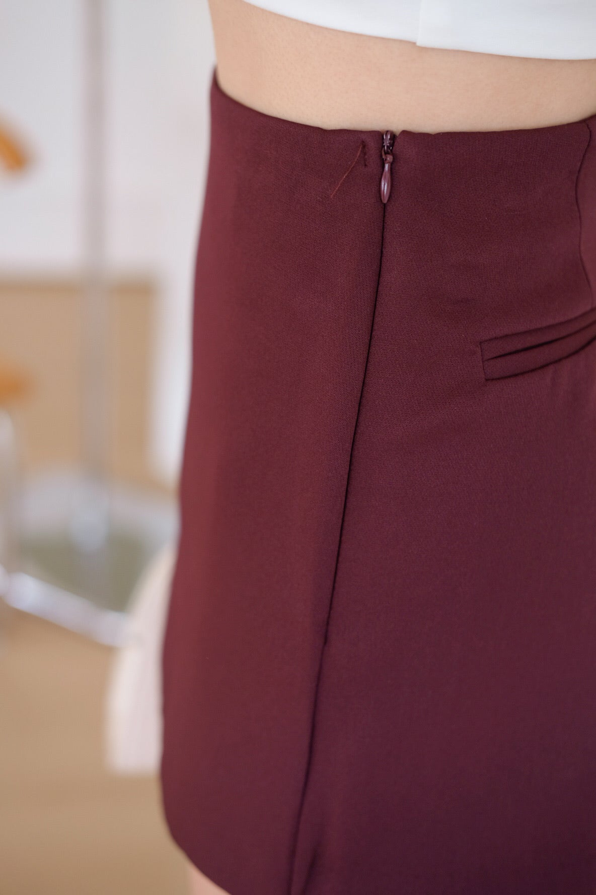 Athena Mini Skorts (Wine)