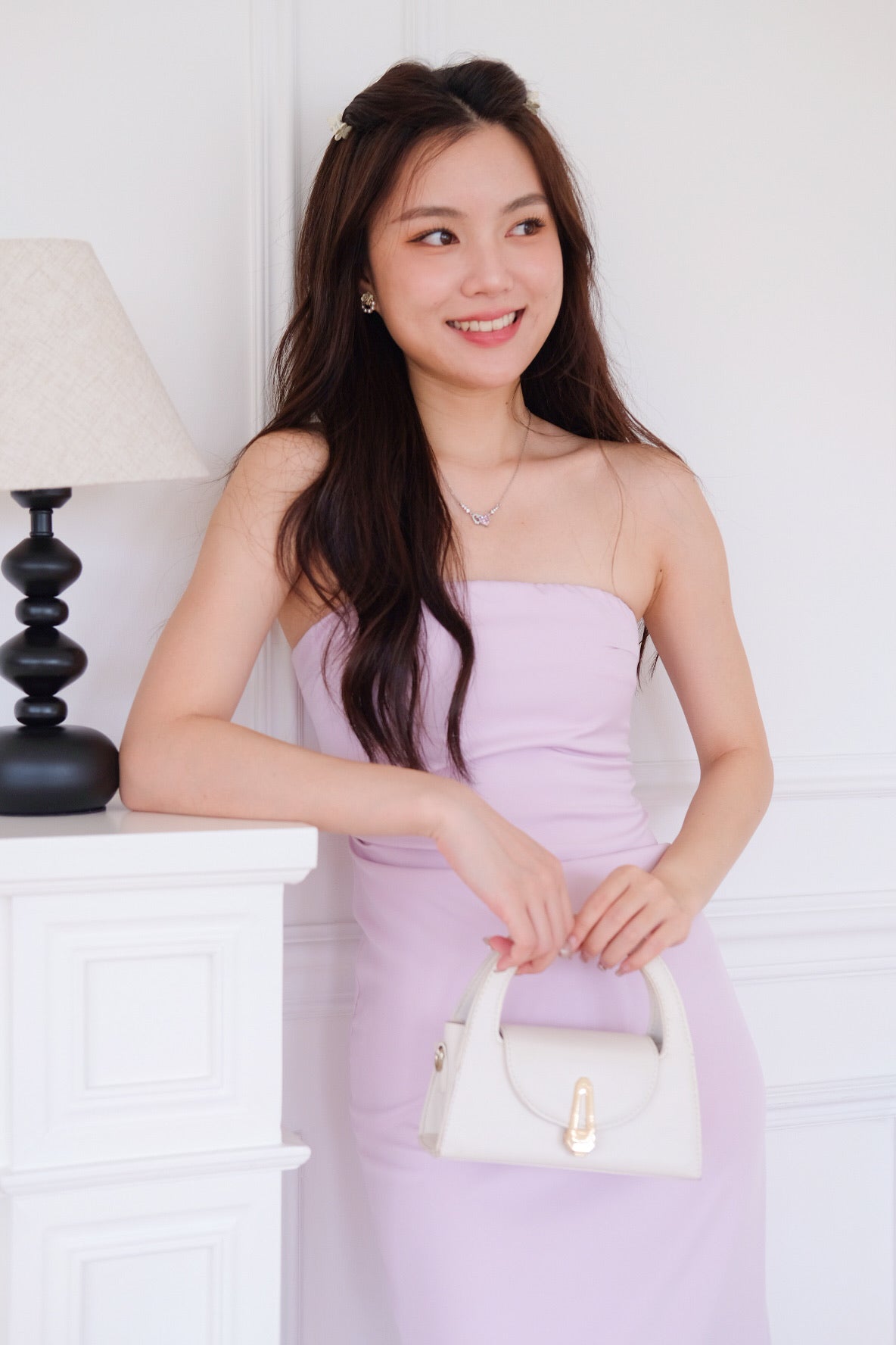 Whitney Tube Maxi Dress (Baby Pink)