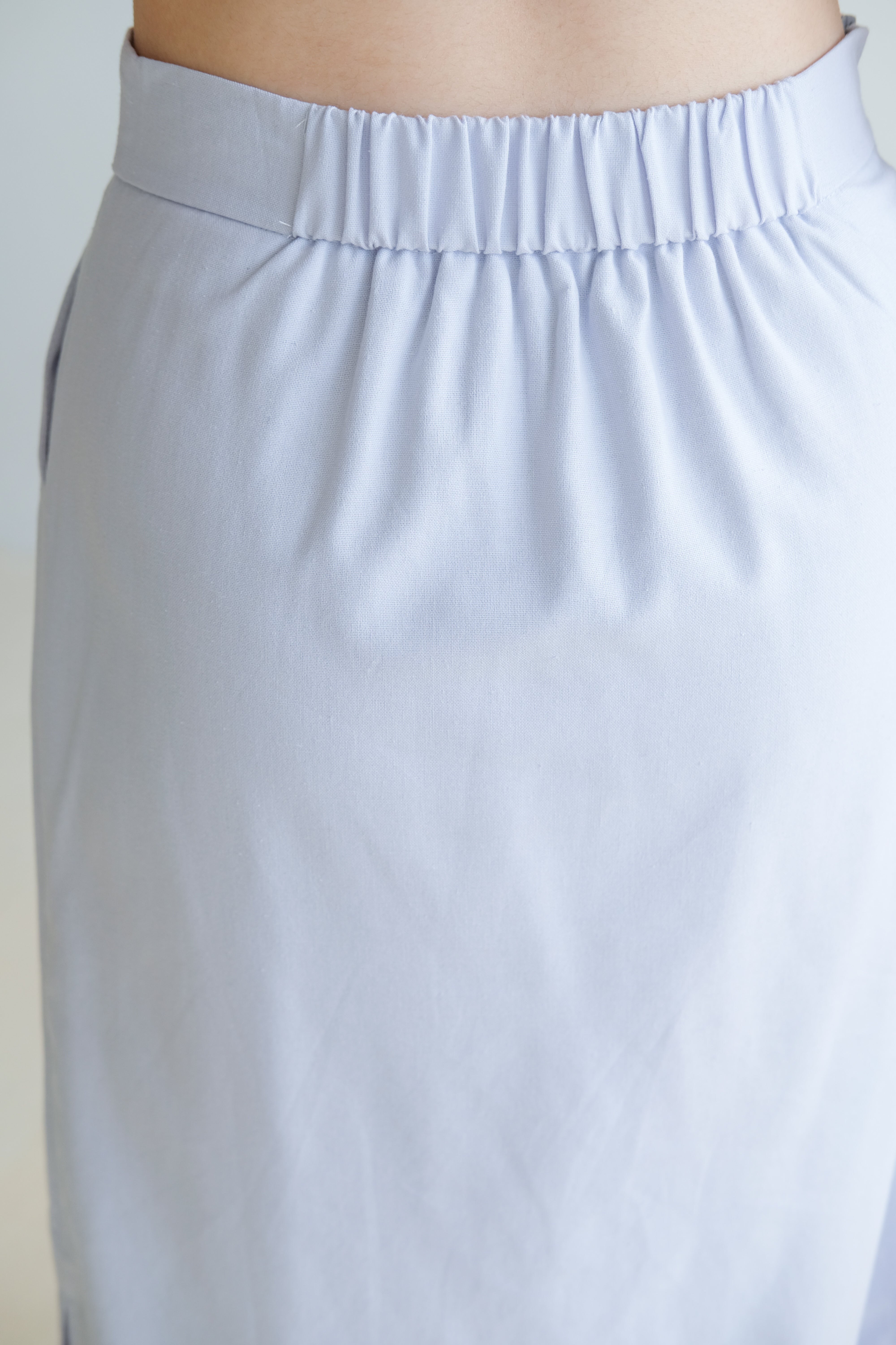 Desiree Vacay Linen Set (Dusty Blue)