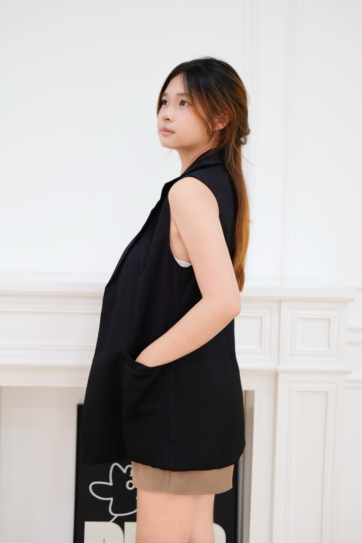 Black Vest Outerwear