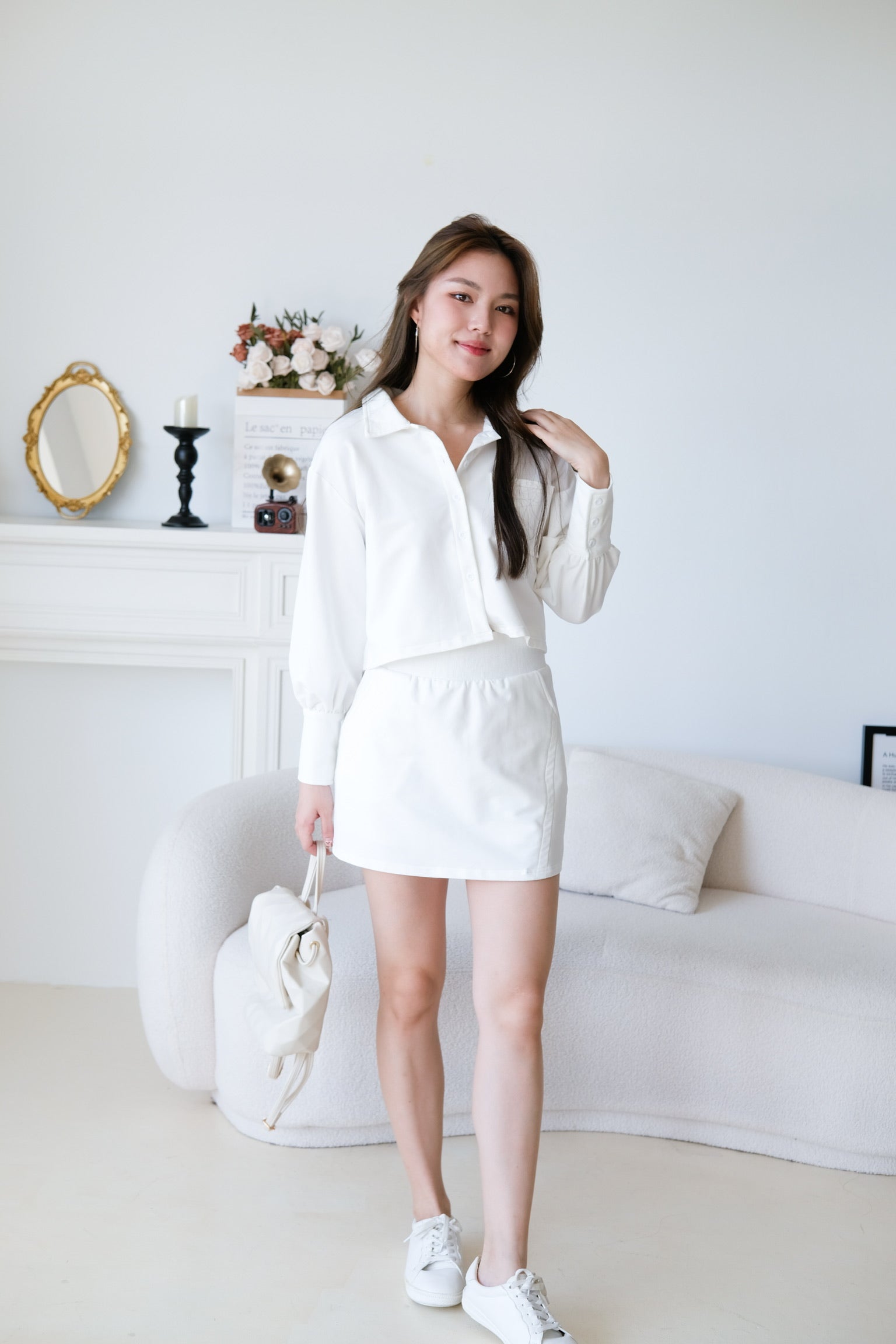 Denise Lounge Set (White)