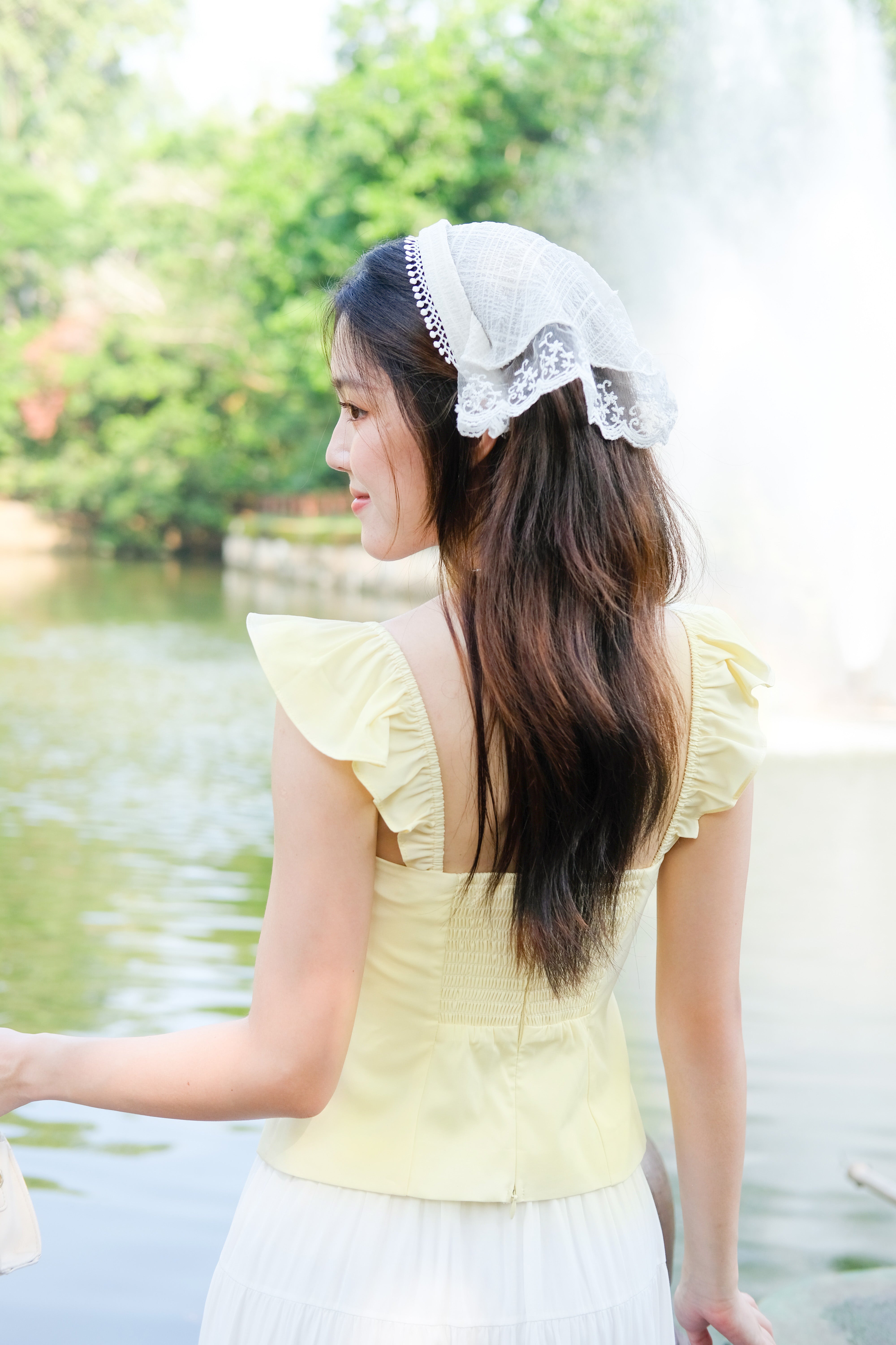 Ruffle Straps (Buttermilk Yellow)