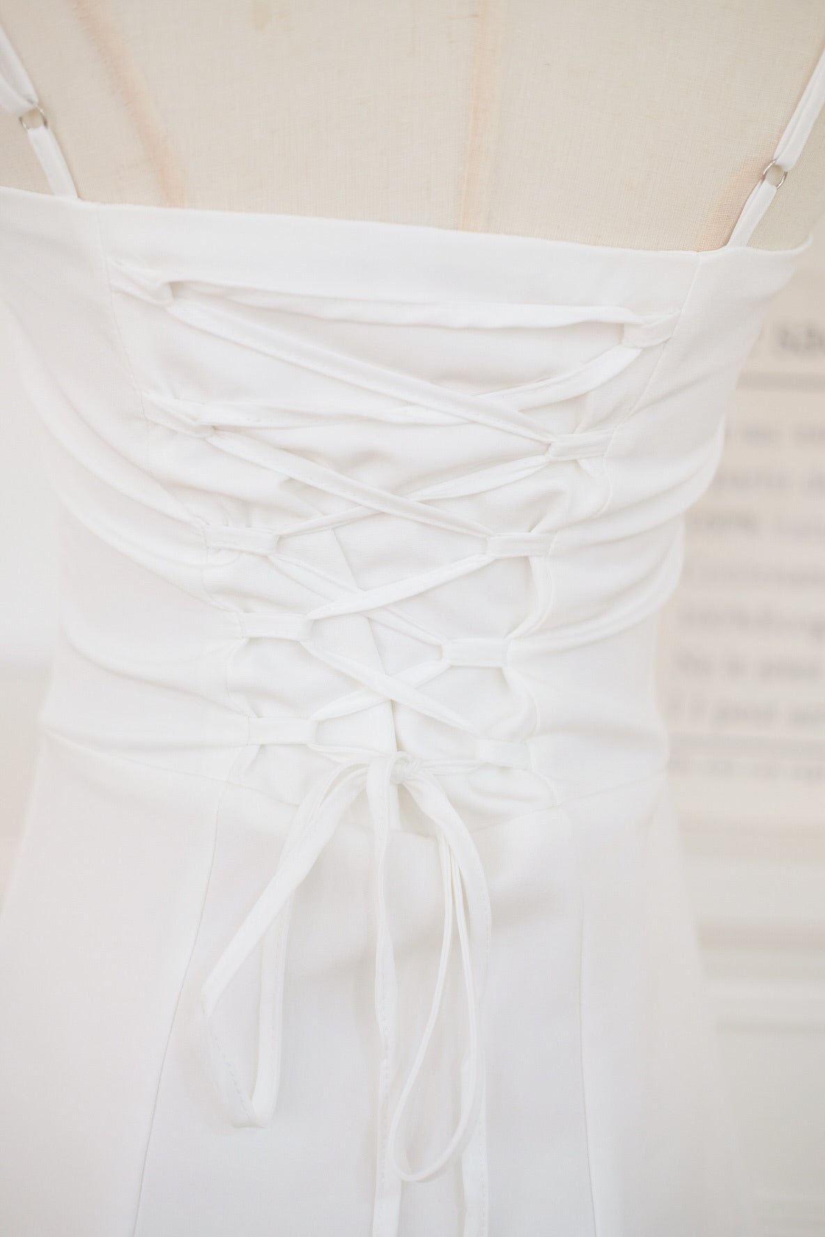 White Flare Mini Dress