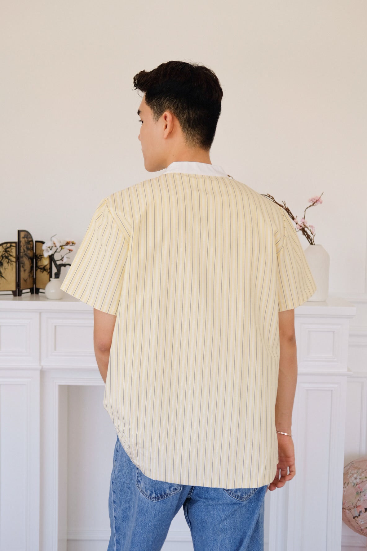 Jon Striped Samfu (Yellow)