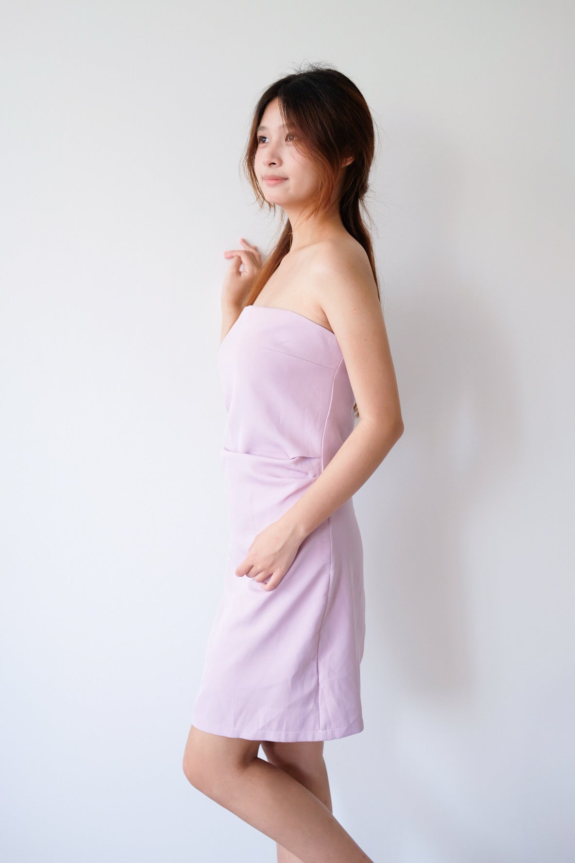 Purple Tube Mini Dress