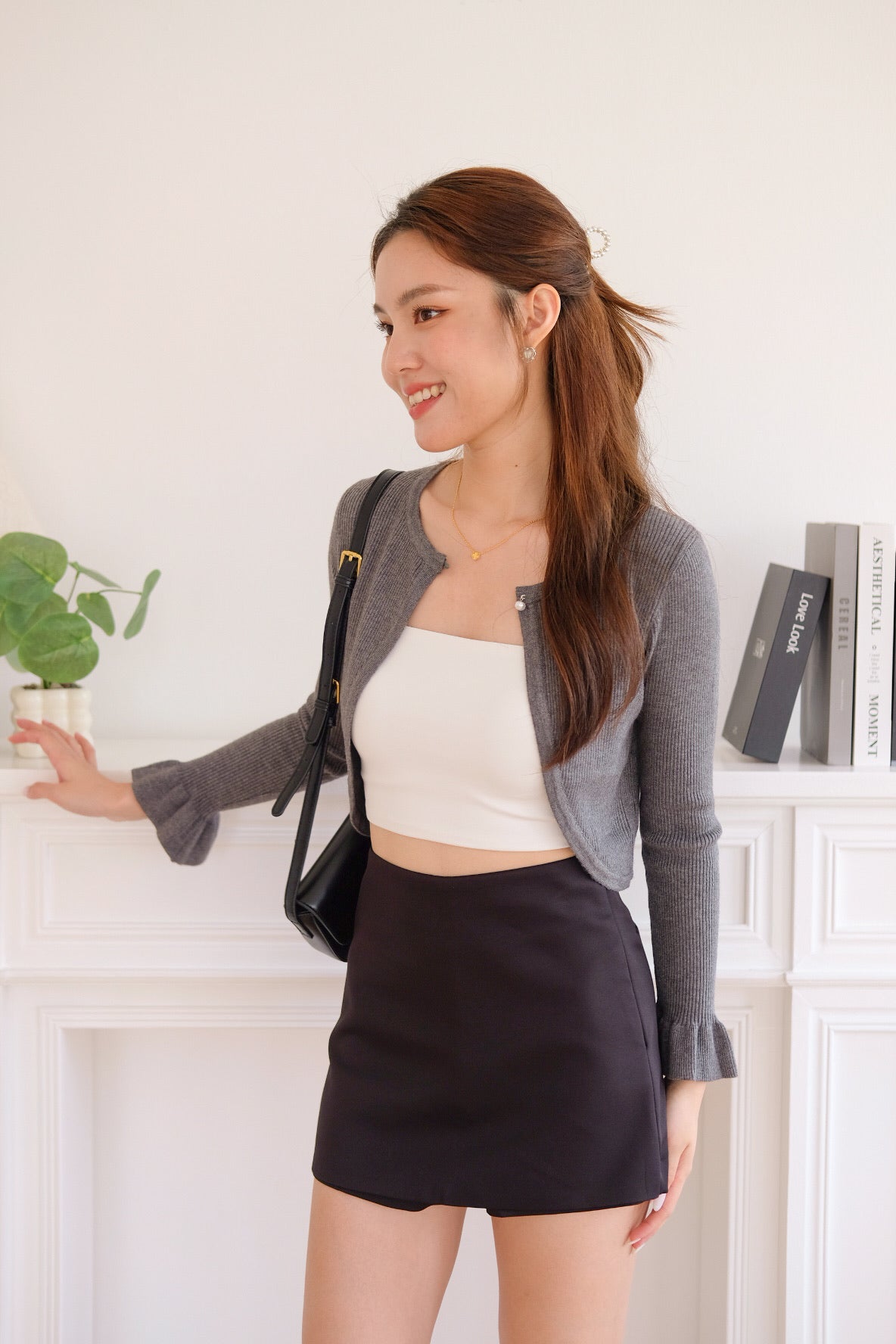 Athena Mini Skorts (Black)