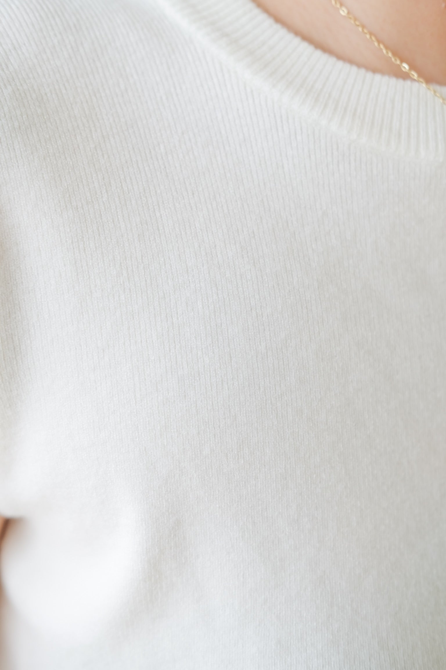 Asa Classic Crew Neck Tee (White)