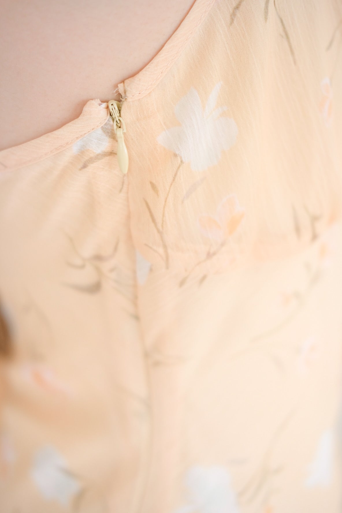 Liana Tie Front Floral Maxi Dress (Yellow)