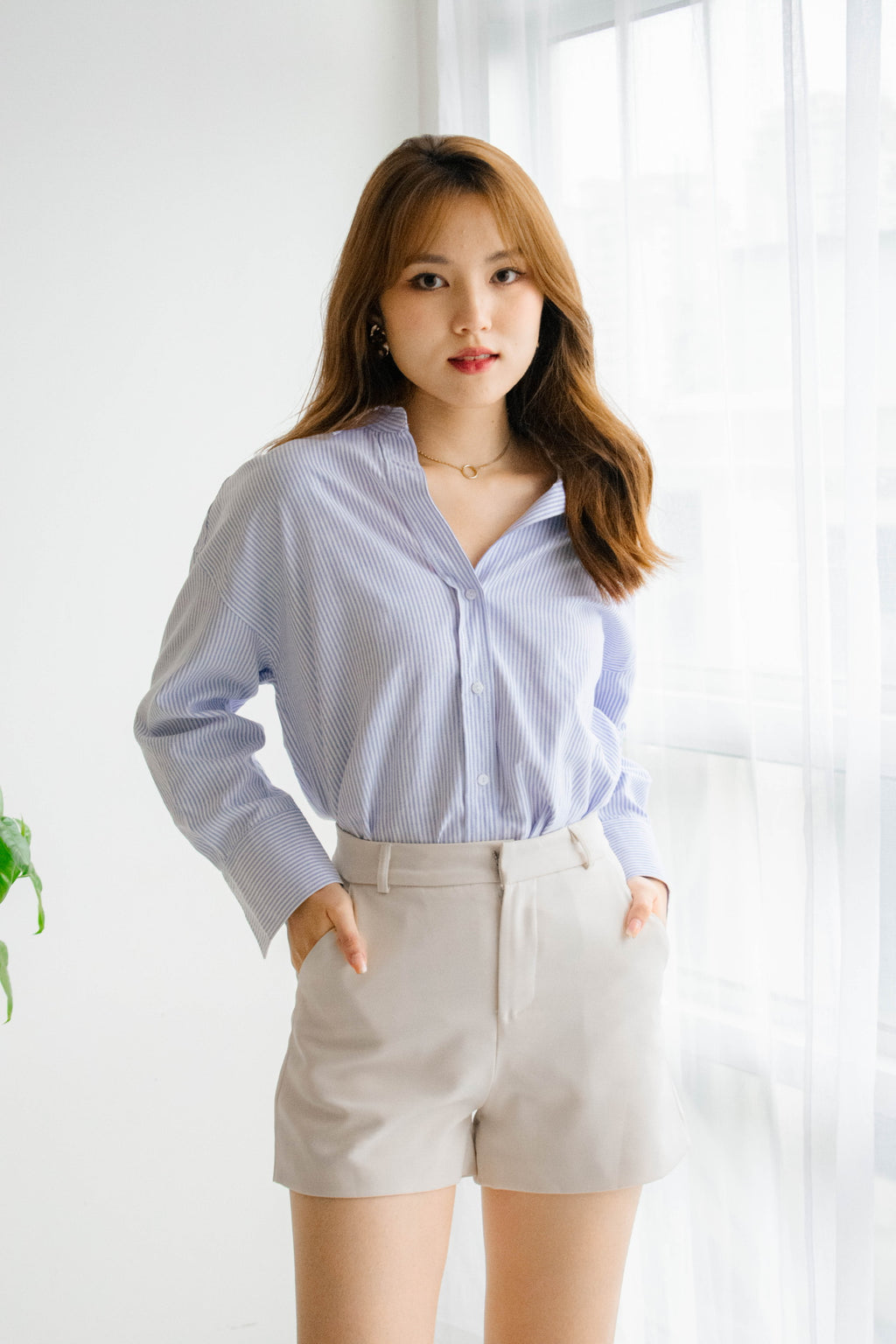 Good Boyfriend Shirt - Rockport Floral Cornflower Blue main image 0
