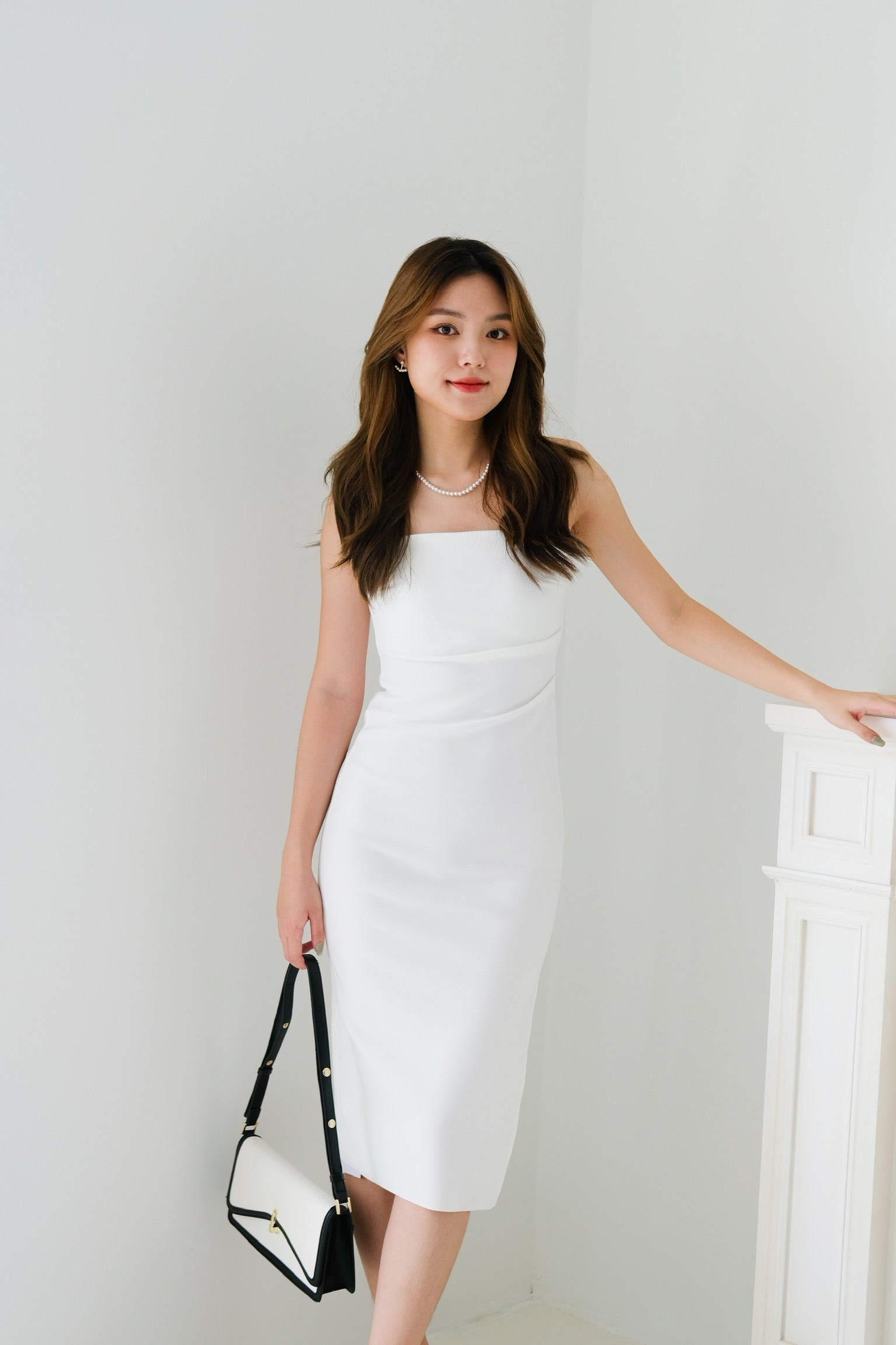 Myra Tube Dress (White)