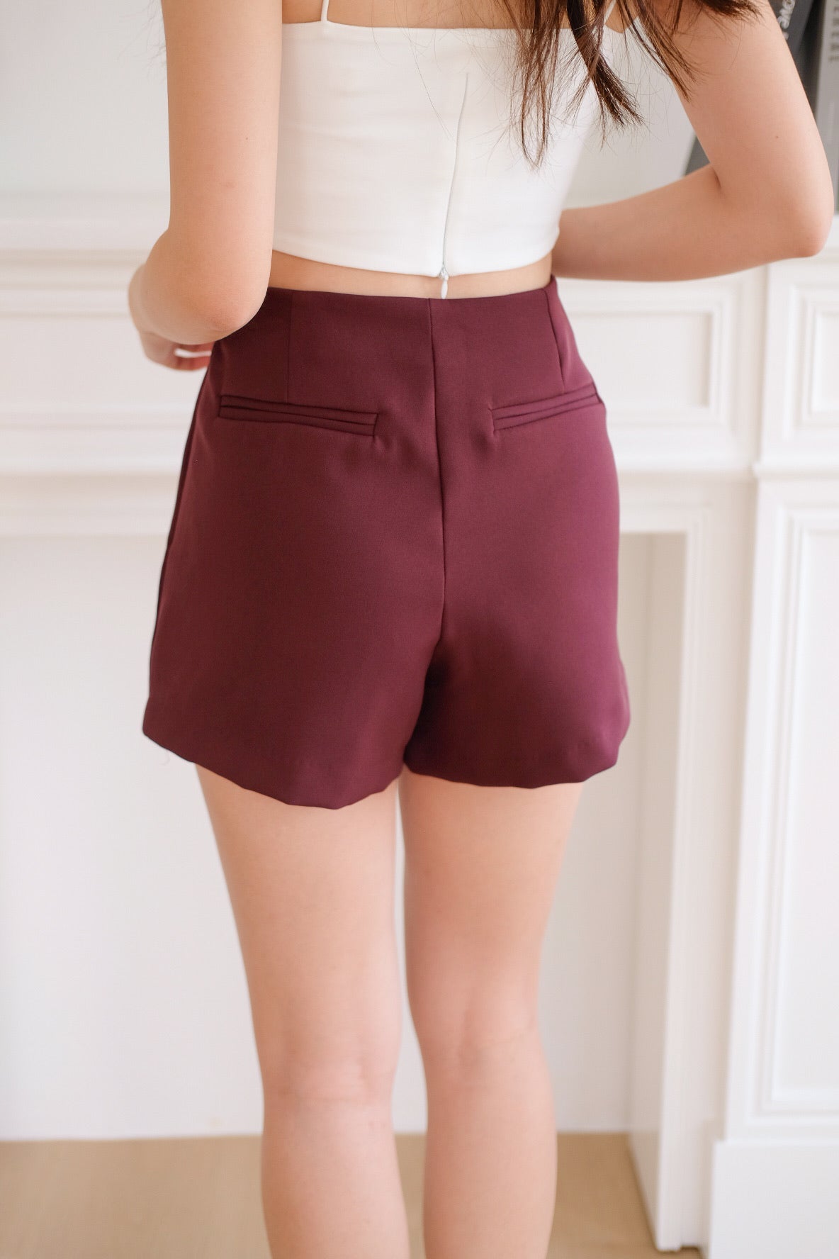 Athena Mini Skorts (Wine)