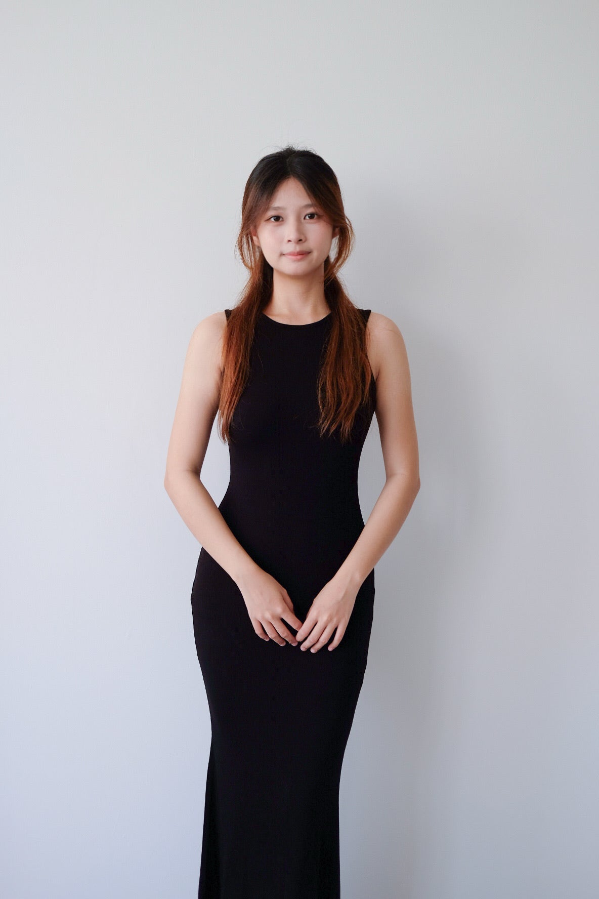 Black Bodycon Maxi Dress