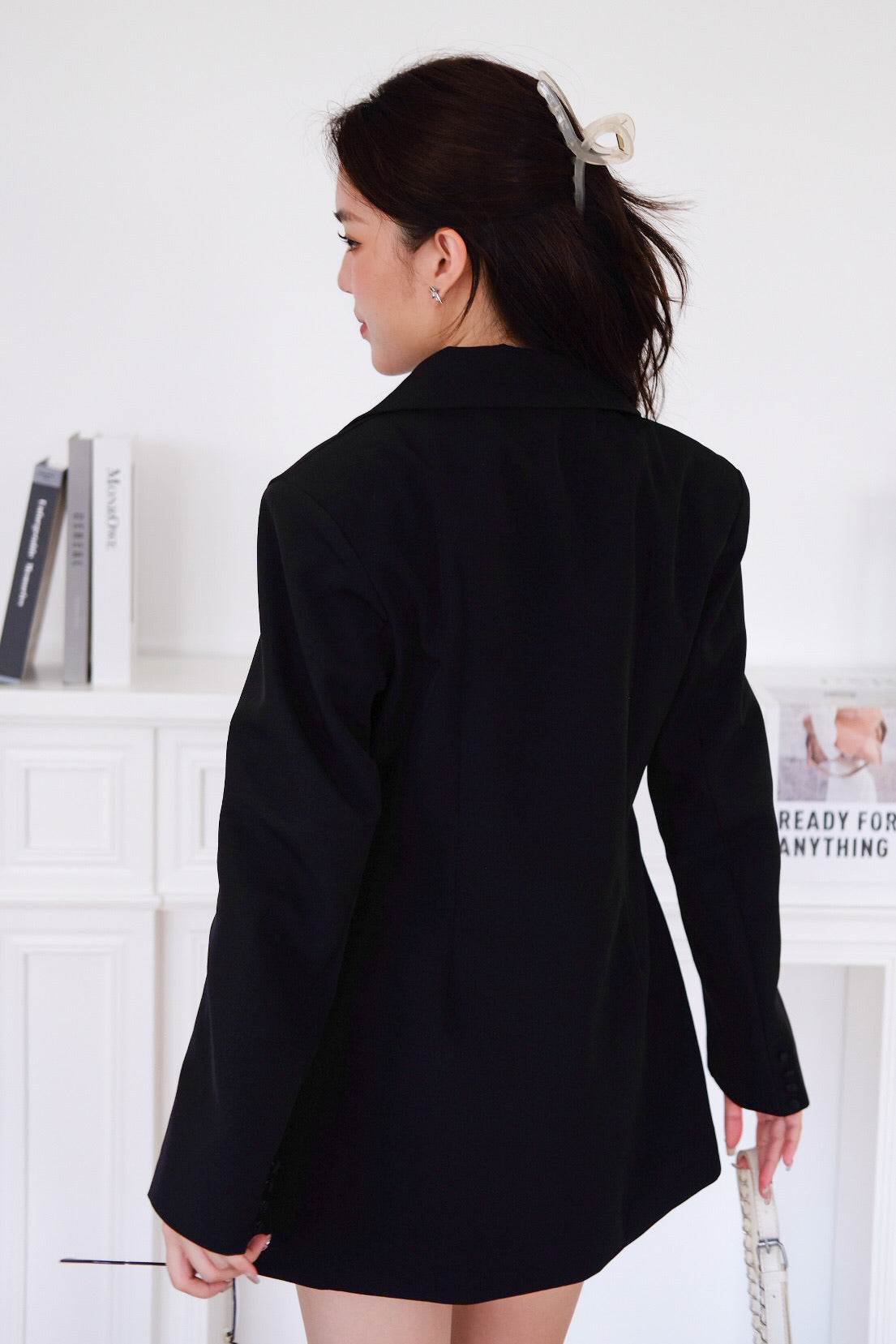 The Executive Blazer Dress (Black)