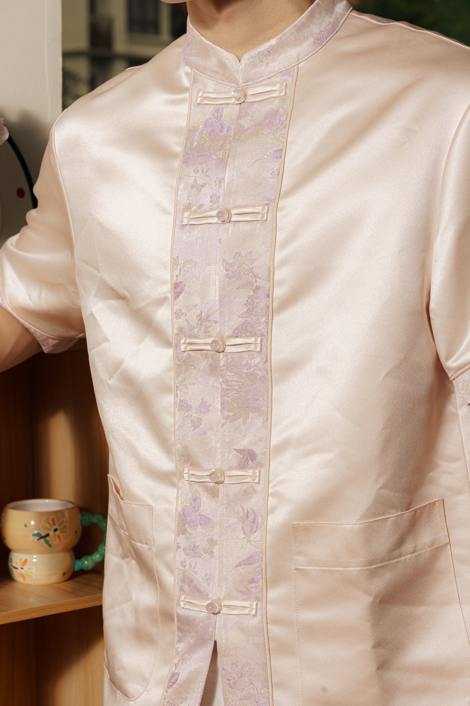 天之骄子 Stellar Men Samfu (Lilac Pale Pink)