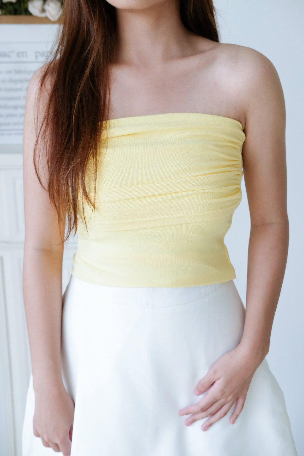 Yellow Tube Top