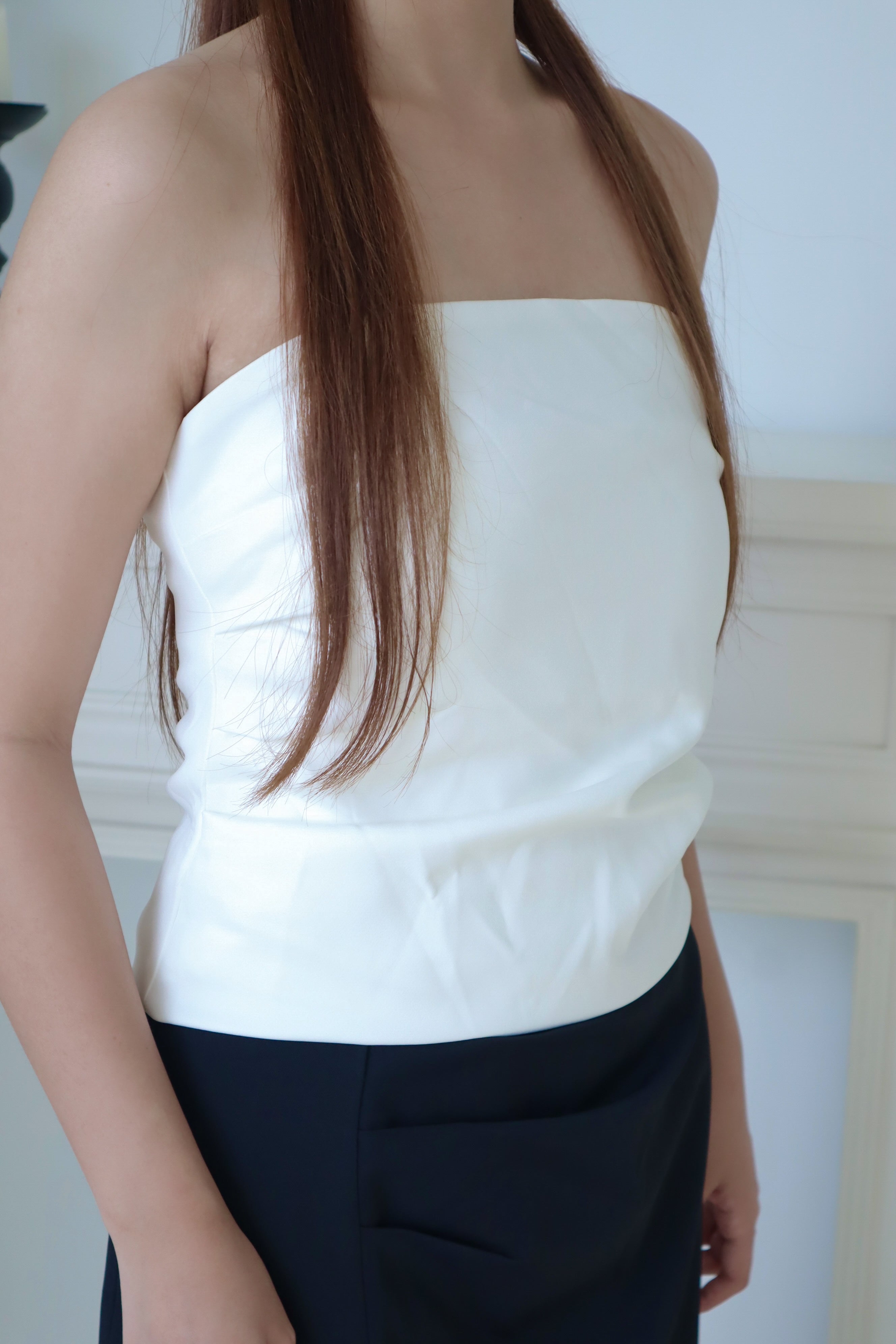 White Off-Shoulder Top