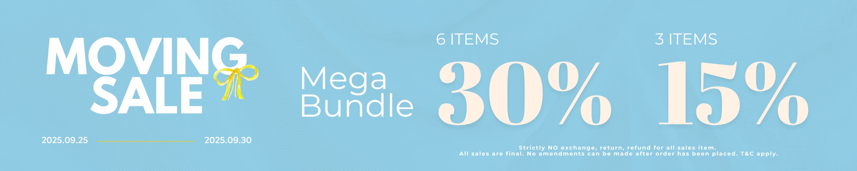 Mega Bundle 6 for 30%