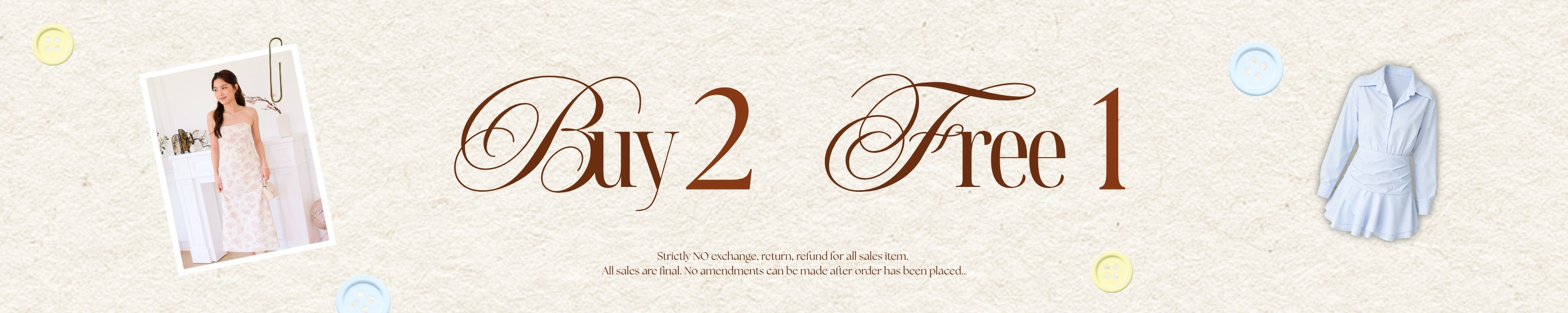 Buy 2 Free 1