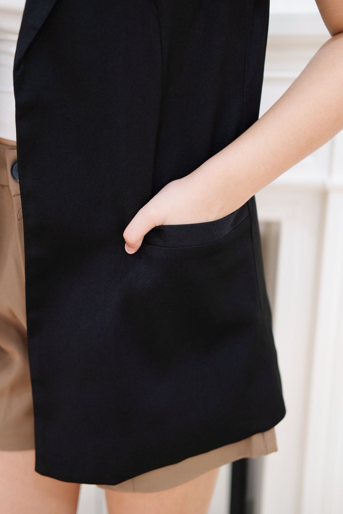 Black Vest Outerwear