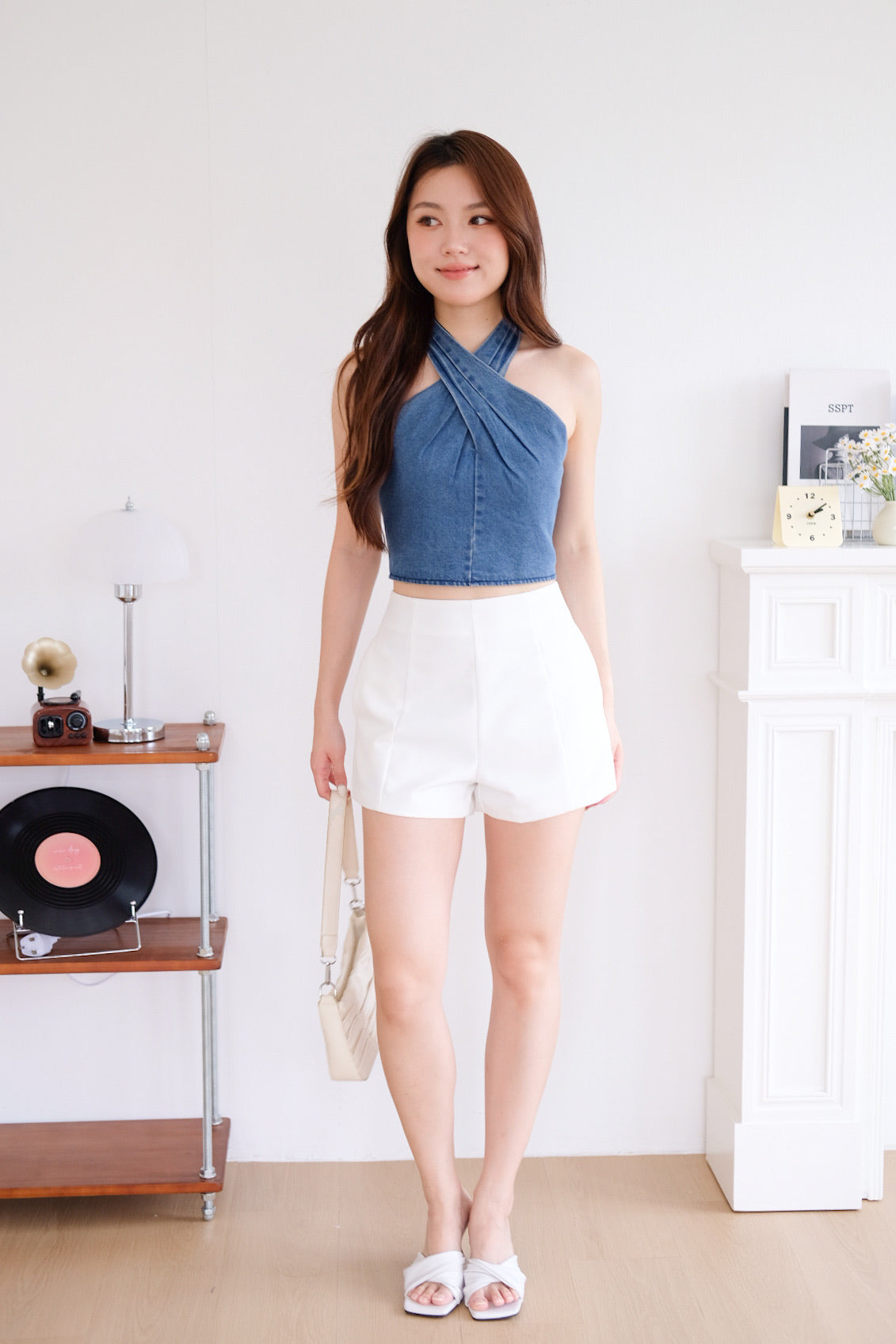 Miller Panel Basic Shorts (White)
