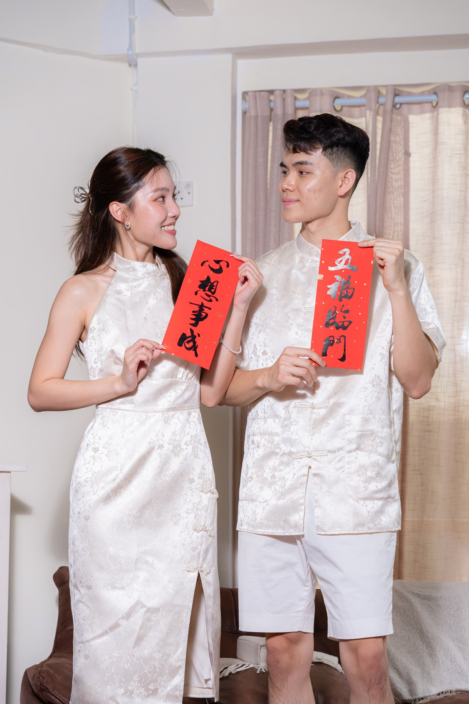 [ETA 15-21 Jan] 花禧团圆 Spring Reunion Oriental Men Samfu (Cream)