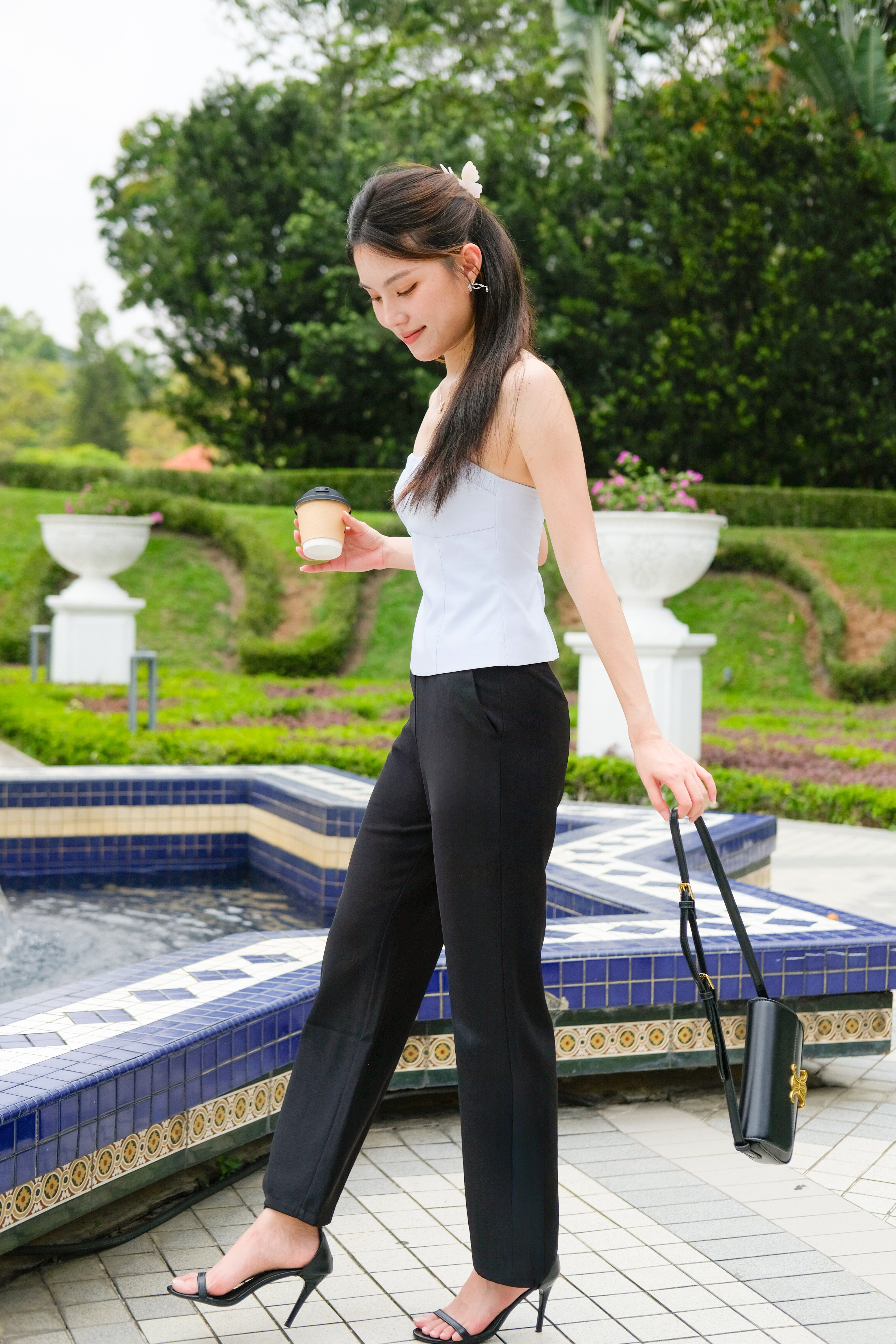 On The Go Flare Pants (Black)