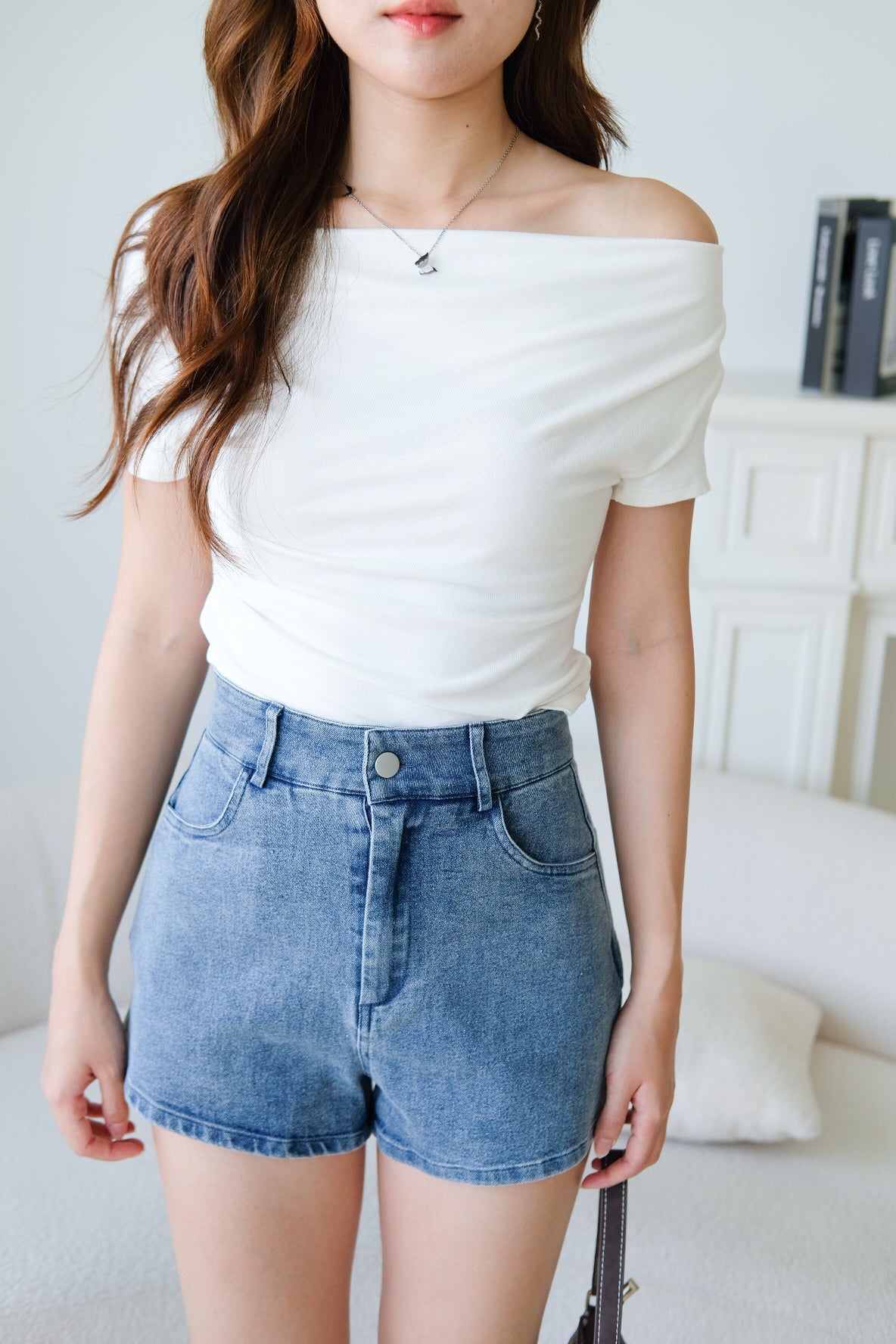 Ease Up 2 Ways Top (White)