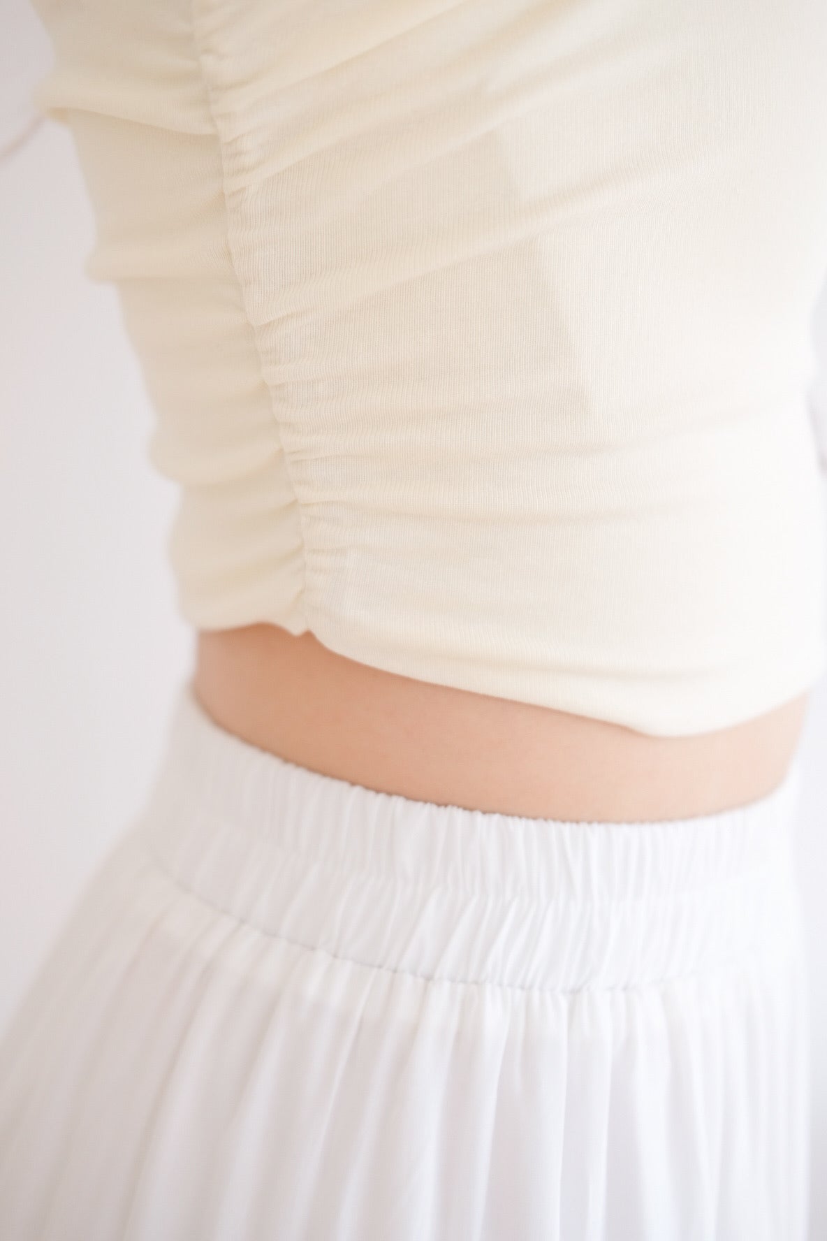 Obsession Tube Crop Top (Light Yellow)  [ETA 9 Jul]