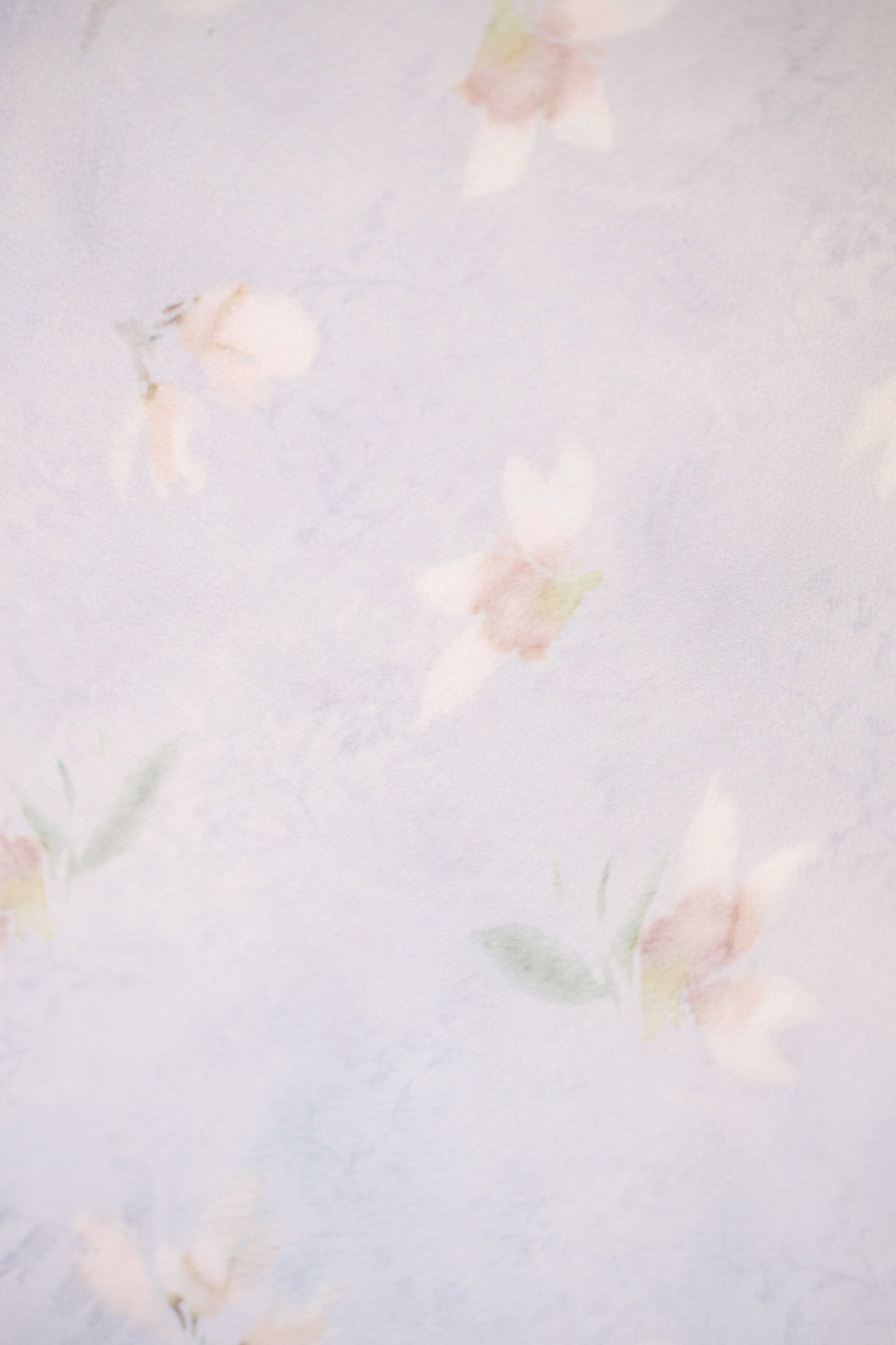 Callie Tie Front Floral Maxi Dress (Pale Purple)