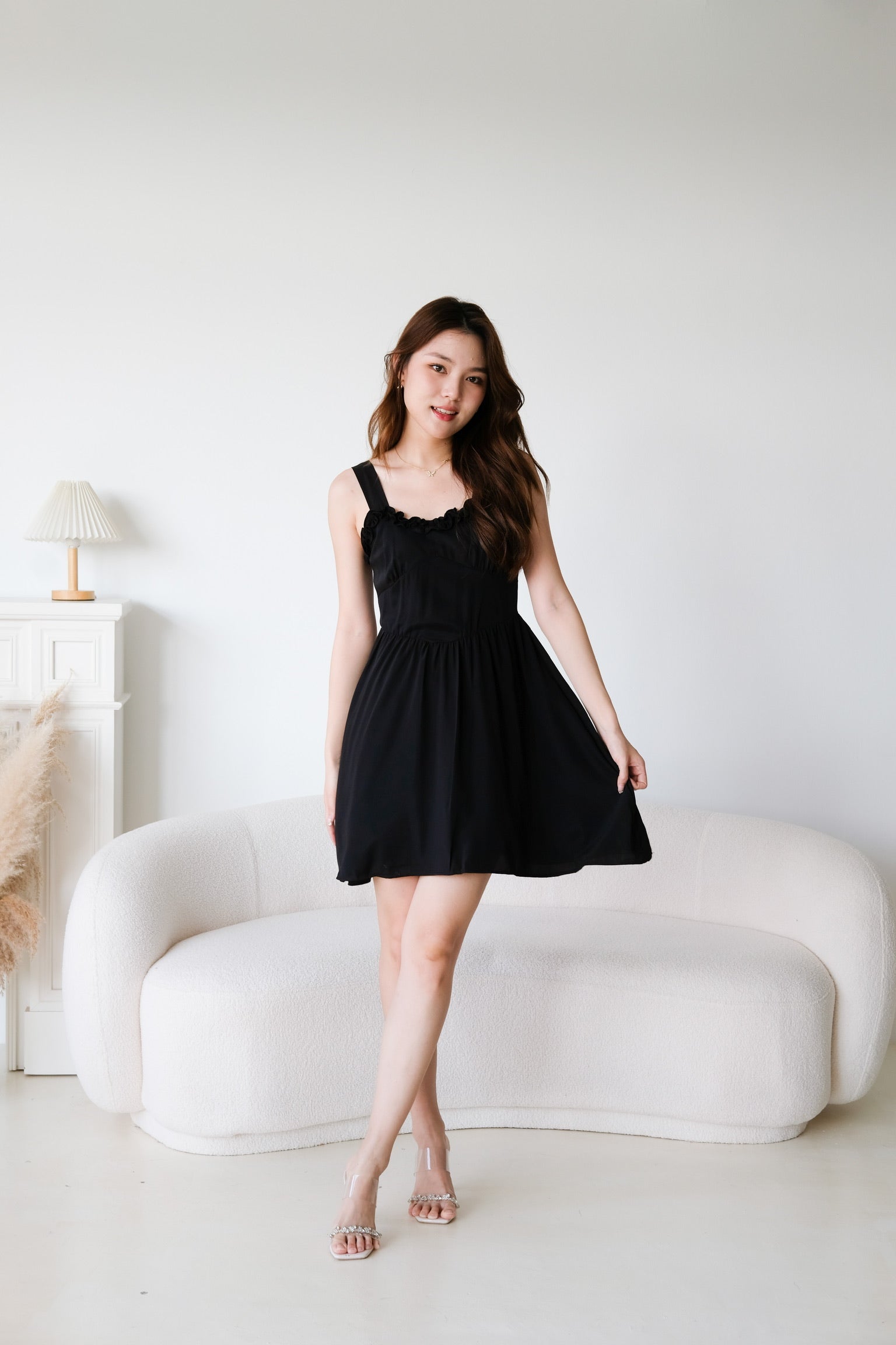 Bella Sweetheart Dress (Black)