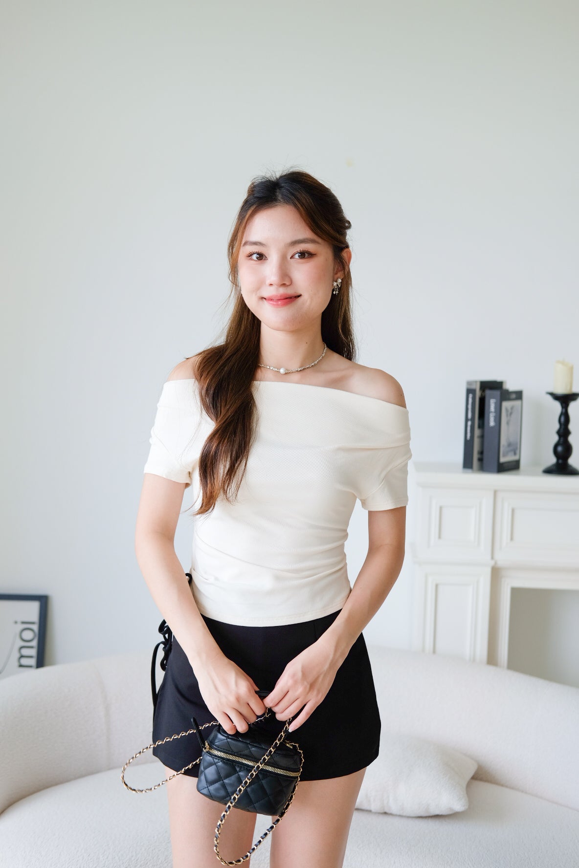 Ease Up 2 Ways Top (Cream)