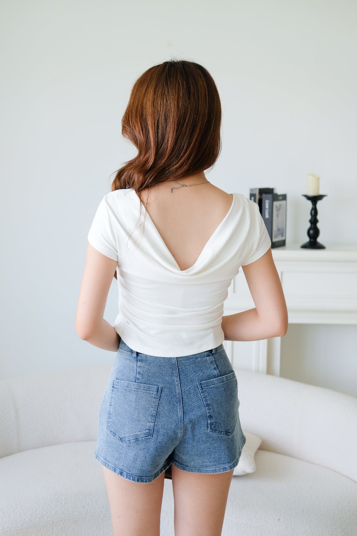 Ease Up 2 Ways Top (White)