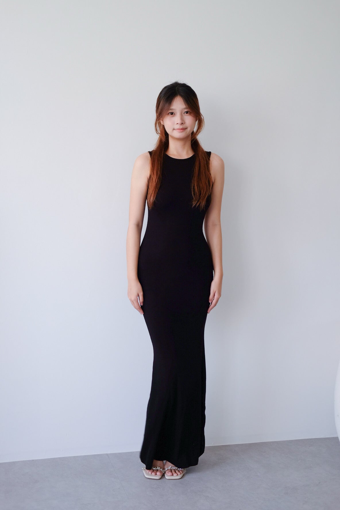 Black Bodycon Maxi Dress