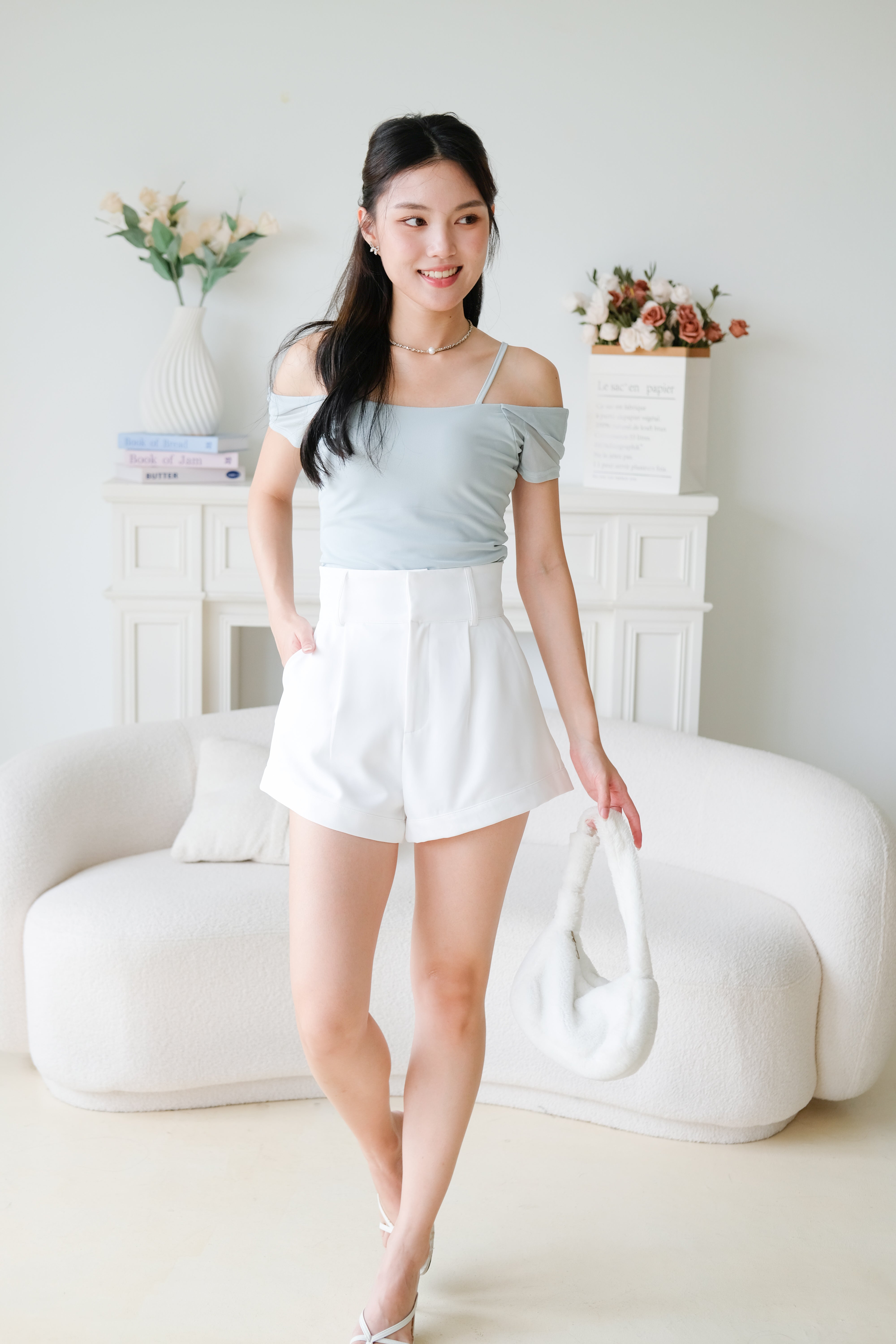 Giana Mesh Stretchy Padded Top (Mint)