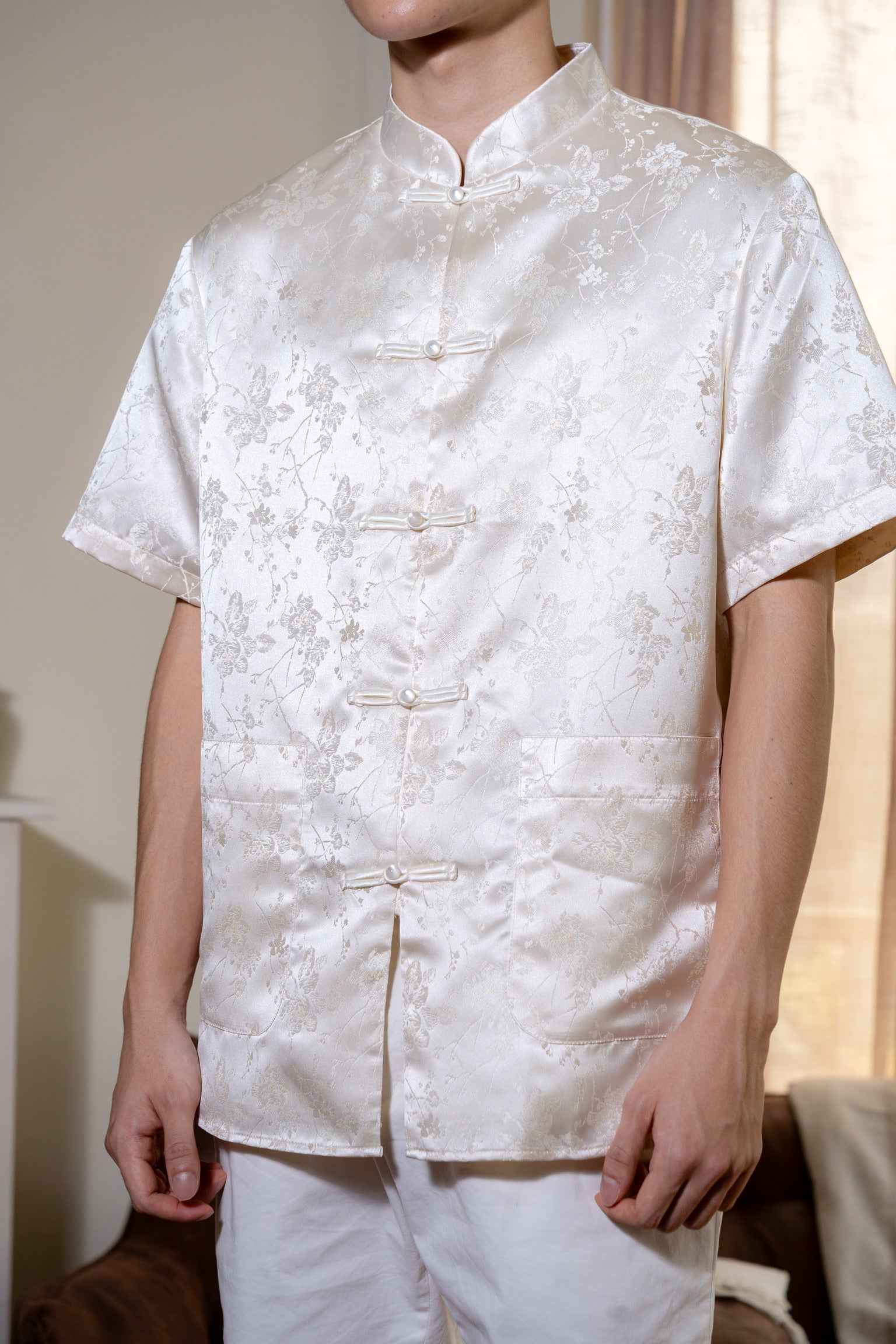 [ETA 15-21 Jan] 花禧团圆 Spring Reunion Oriental Men Samfu (Cream)