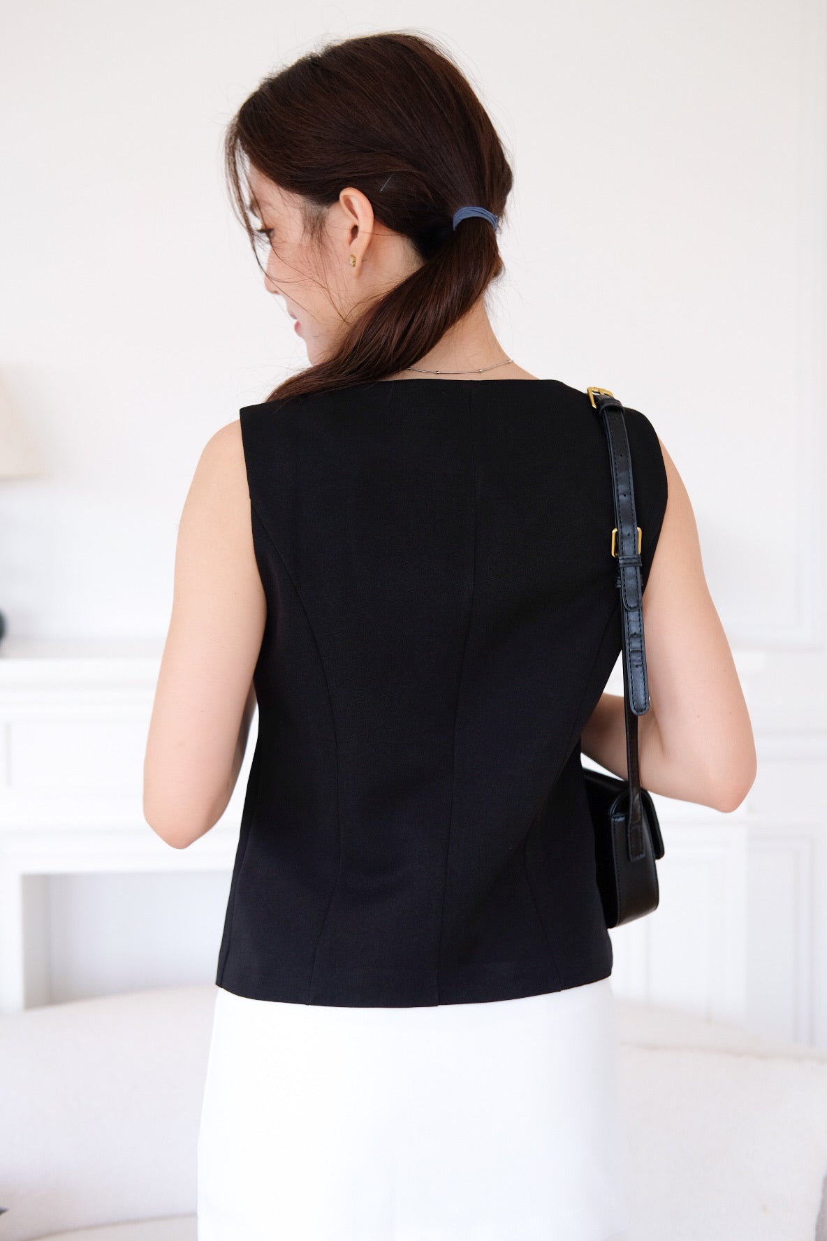Atlas Work Vest Top (Black)
