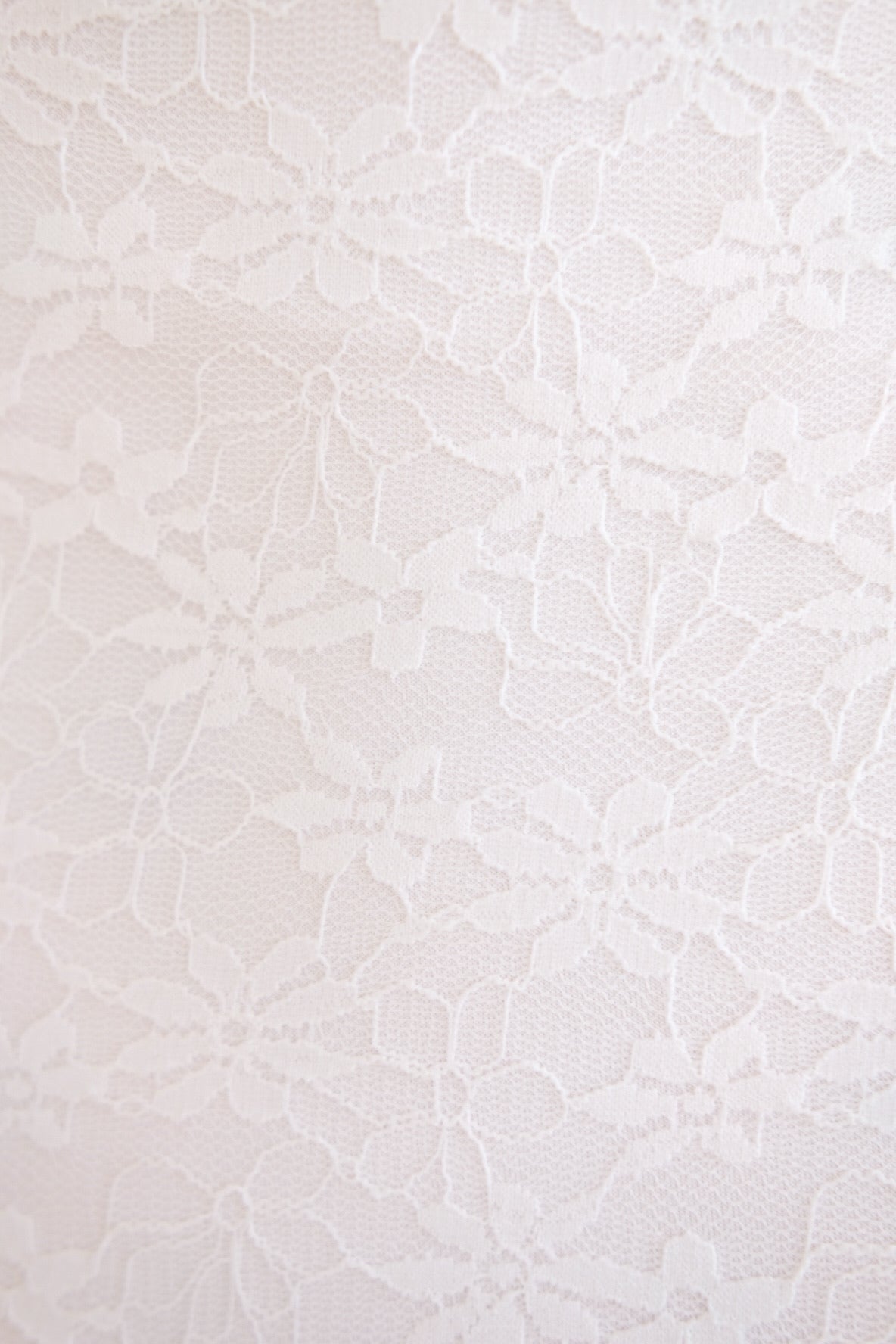 Leona Lace Maxi Bodycon Dress (White)