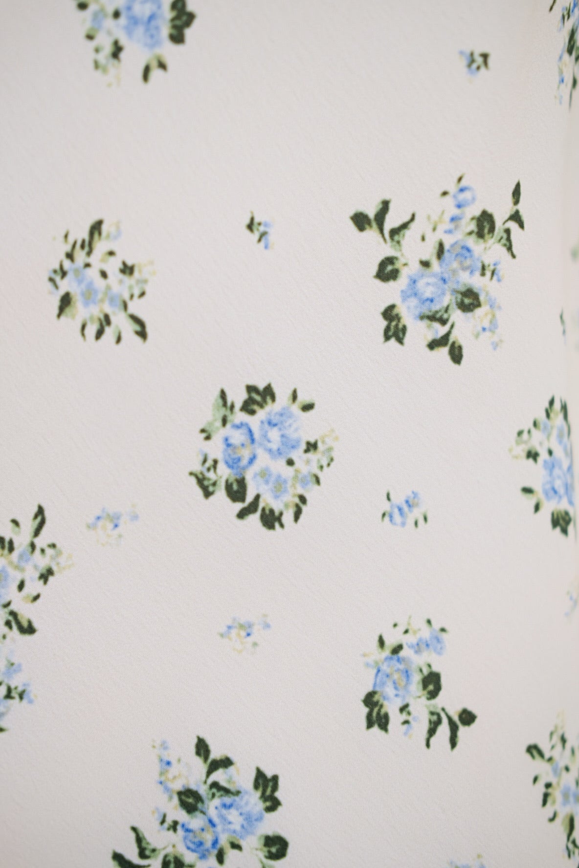 Cream Tie Front Floral Maxi Dress