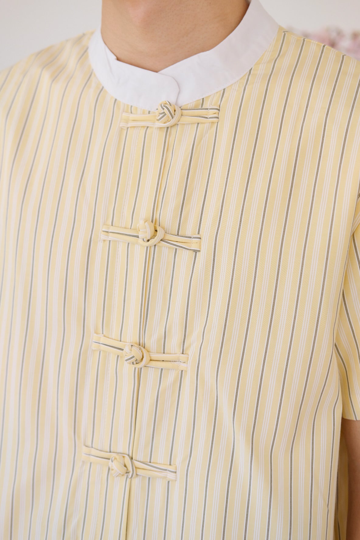 Jon Striped Samfu (Yellow)