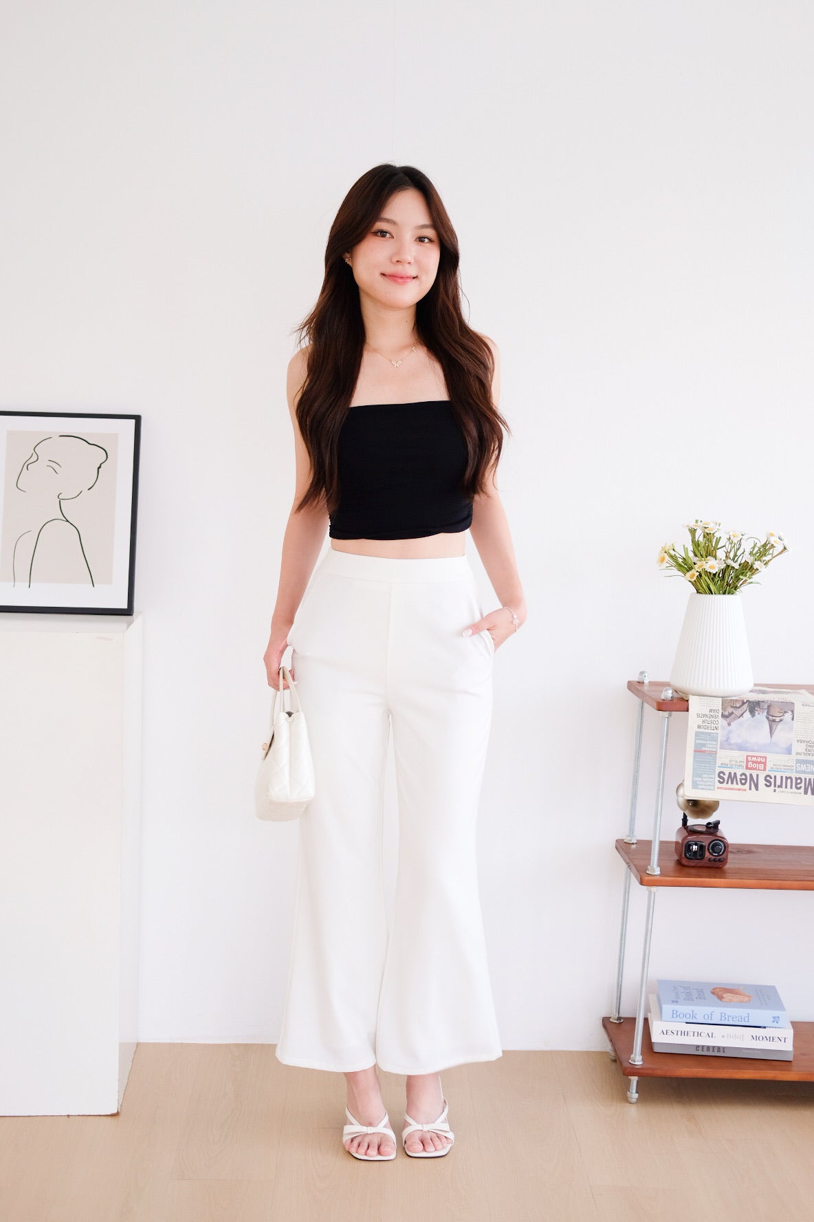 Obsession Tube Crop Top (Black)  [ETA 9 Jul]