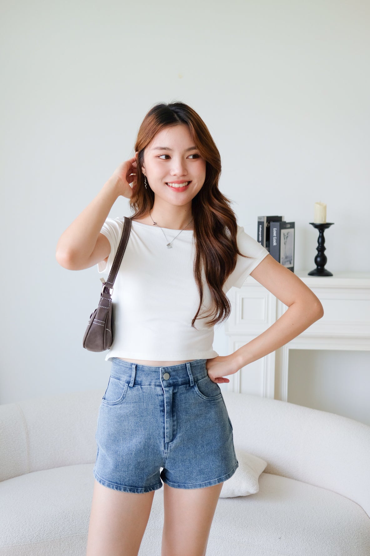 Ease Up 2 Ways Top (White)