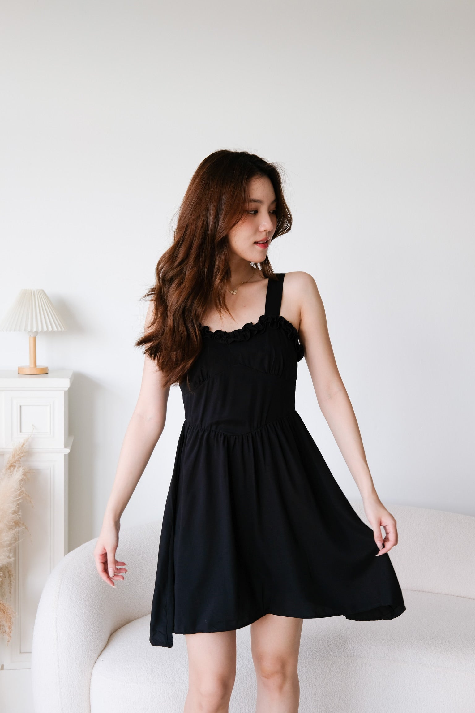 Bella Sweetheart Dress (Black)